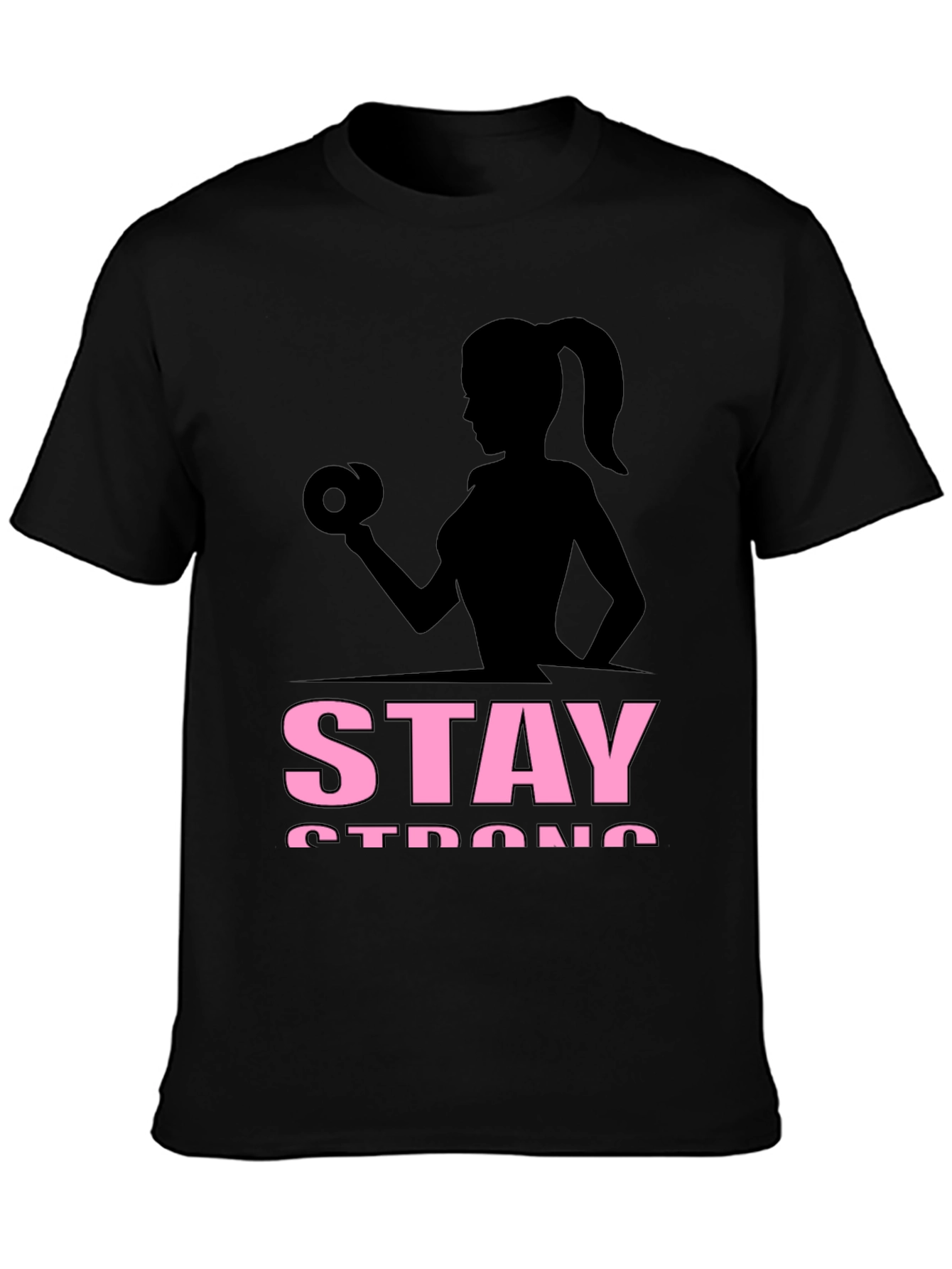 Stay Strong Womens Fitness T-Shirt