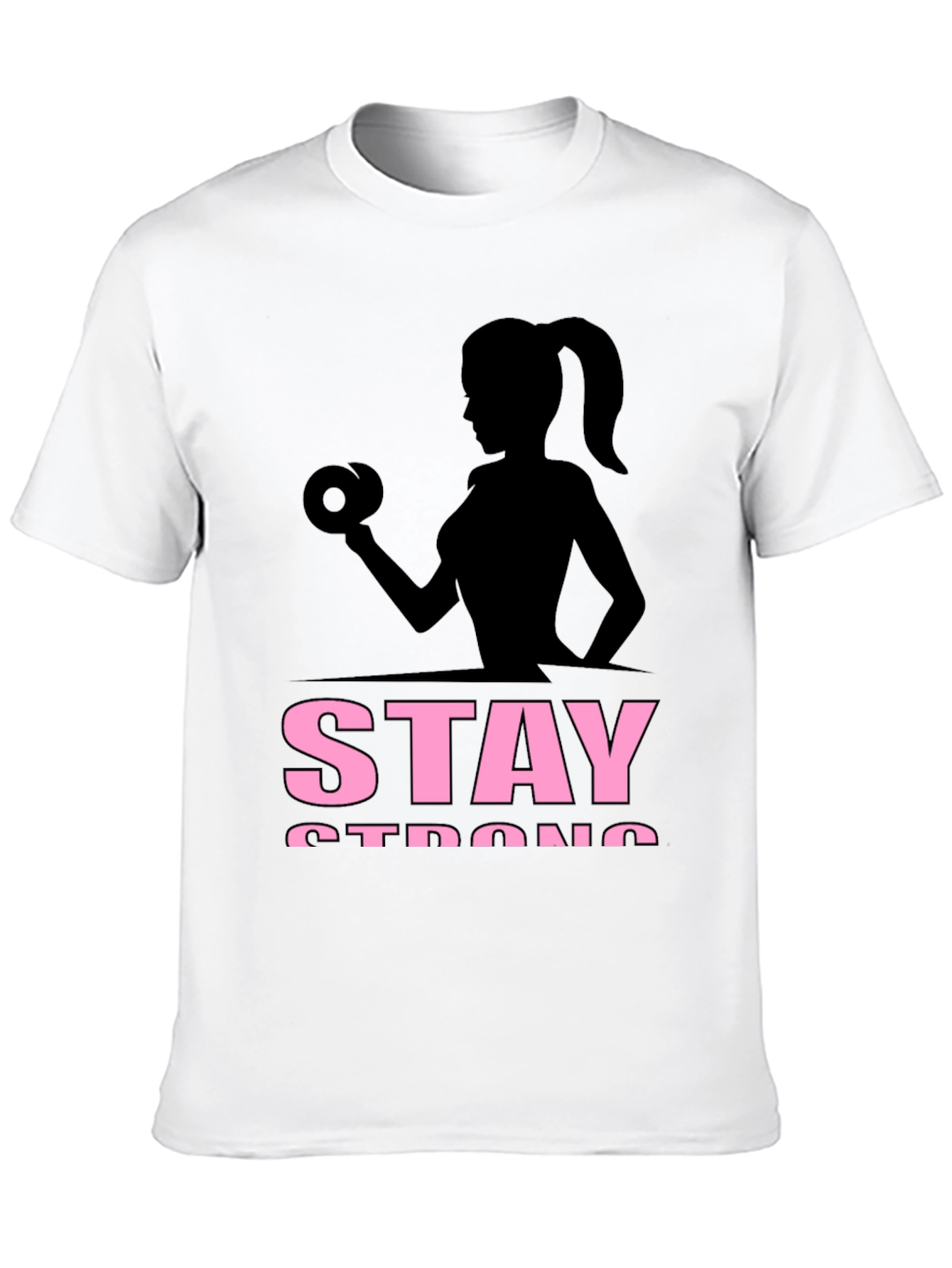 Stay Strong Womens Fitness T-Shirt