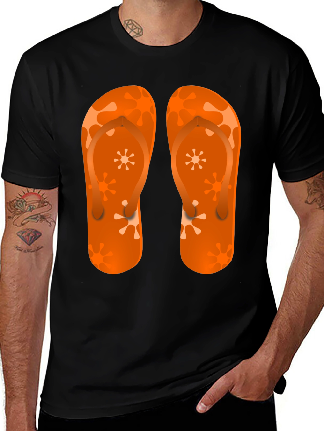 Flip Flop T-Shirt - Summer Beach Vibes