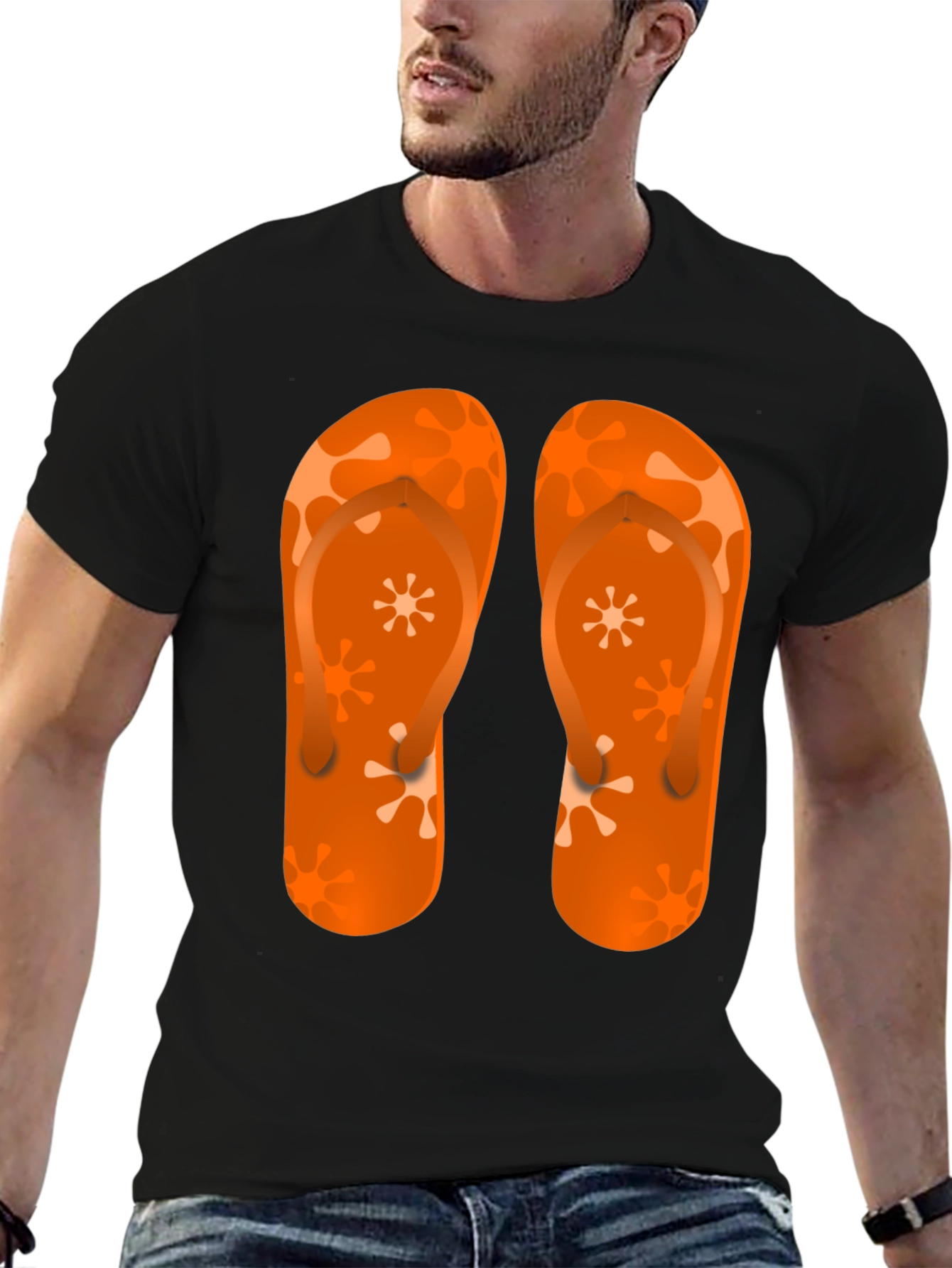 Flip Flop T-Shirt - Summer Beach Vibes