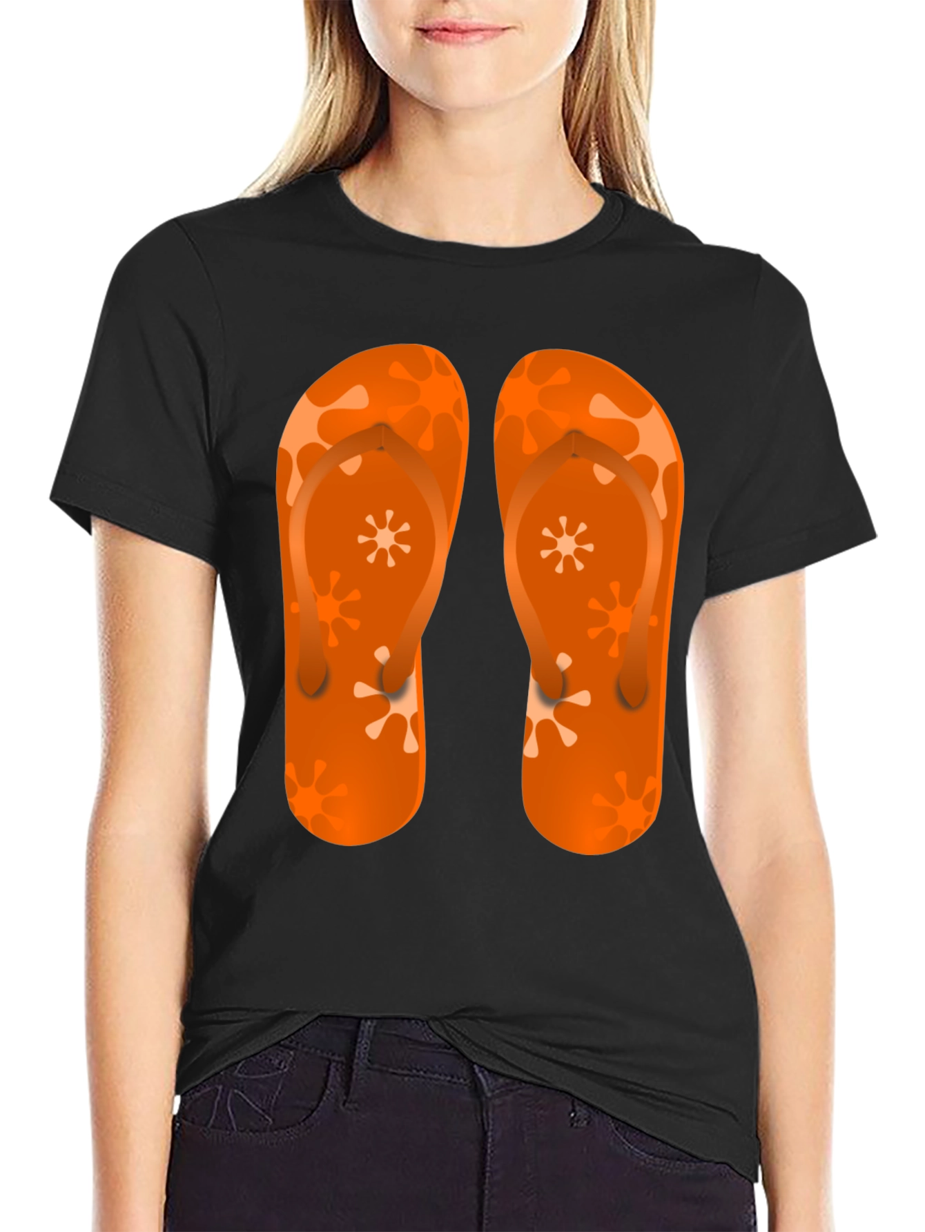 Flip Flop T-Shirt - Summer Beach Vibes