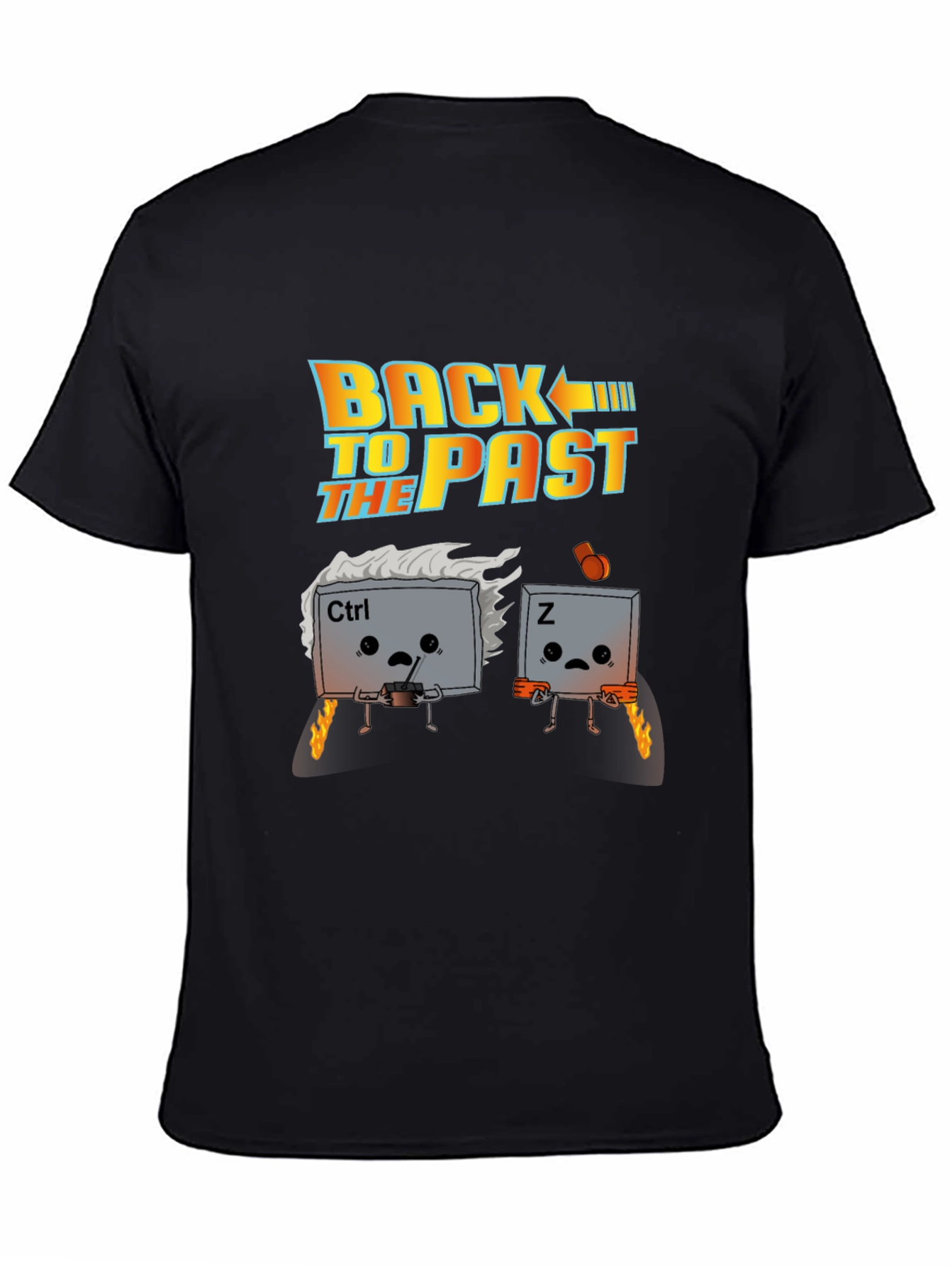 Back to the Past Ctrl+Z Graphic Tee