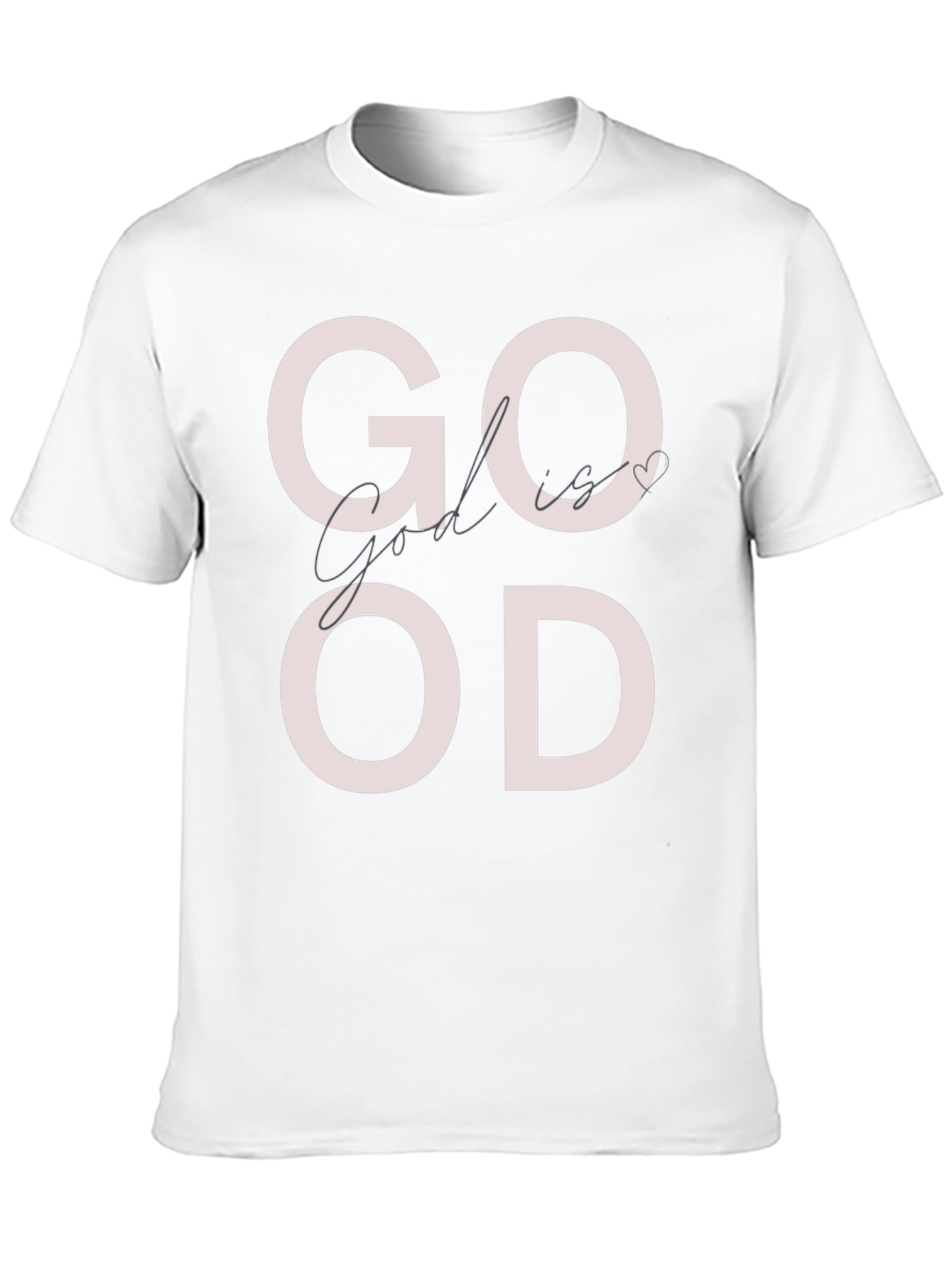Good Is Good Black Graphic T-Shirt