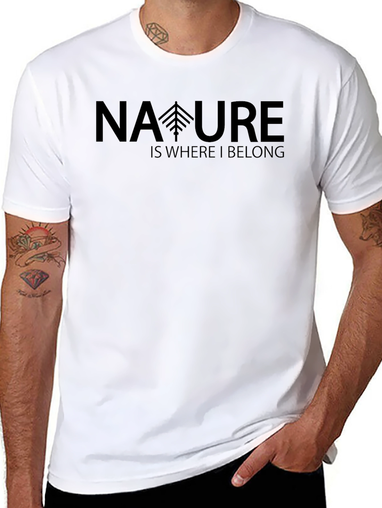 Nature is Where I Belong Graphic Tee