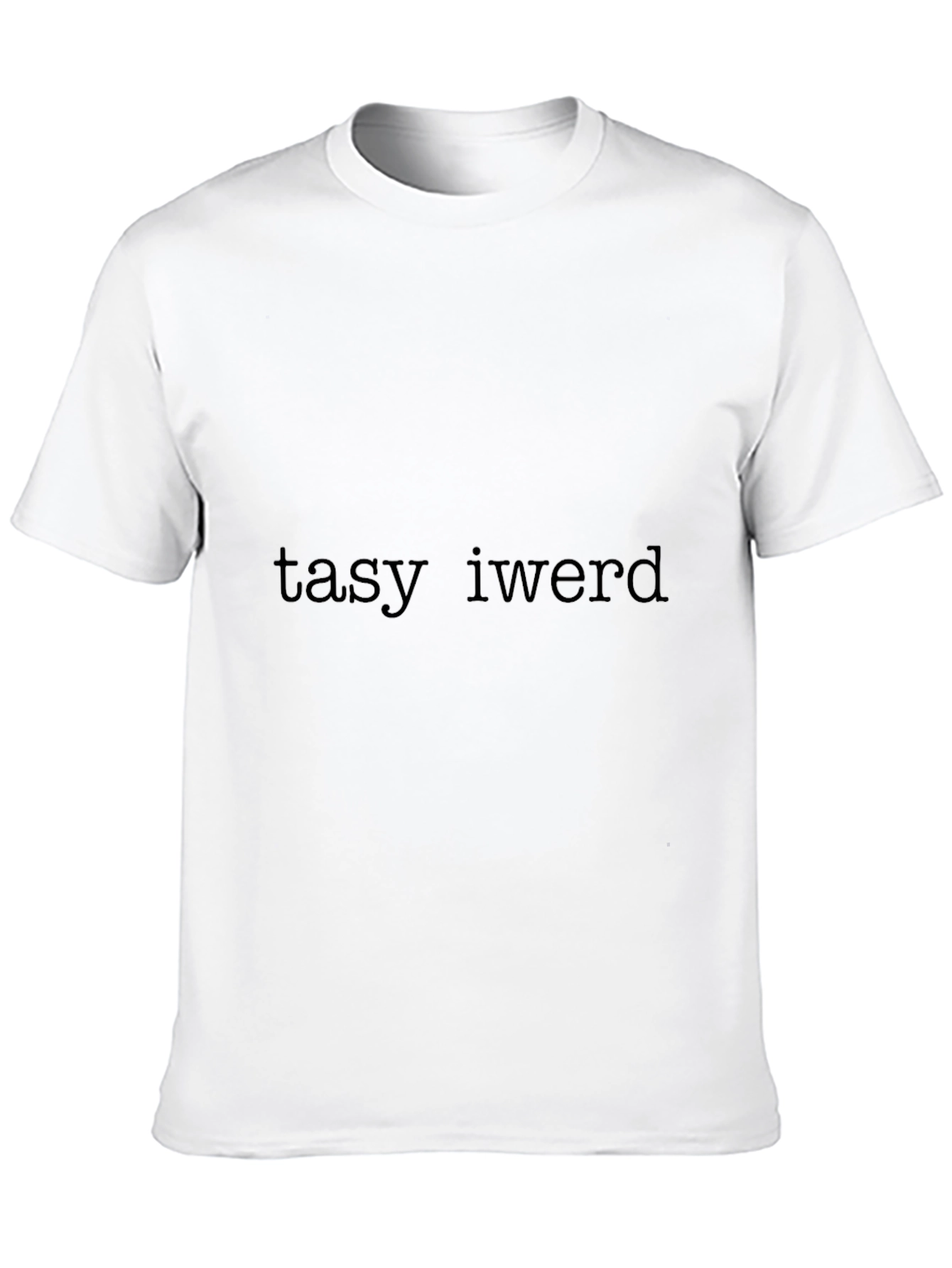 Funny tasy iwerd Black T-Shirt