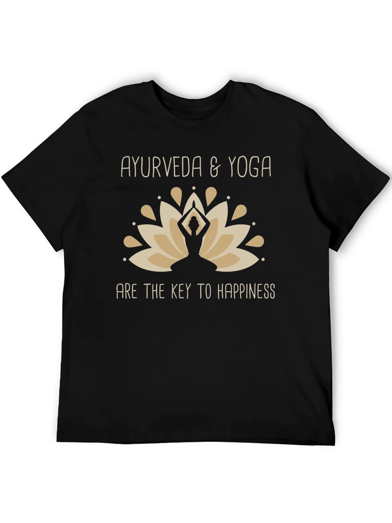 Ayurveda & Yoga Happiness Graphic Tee