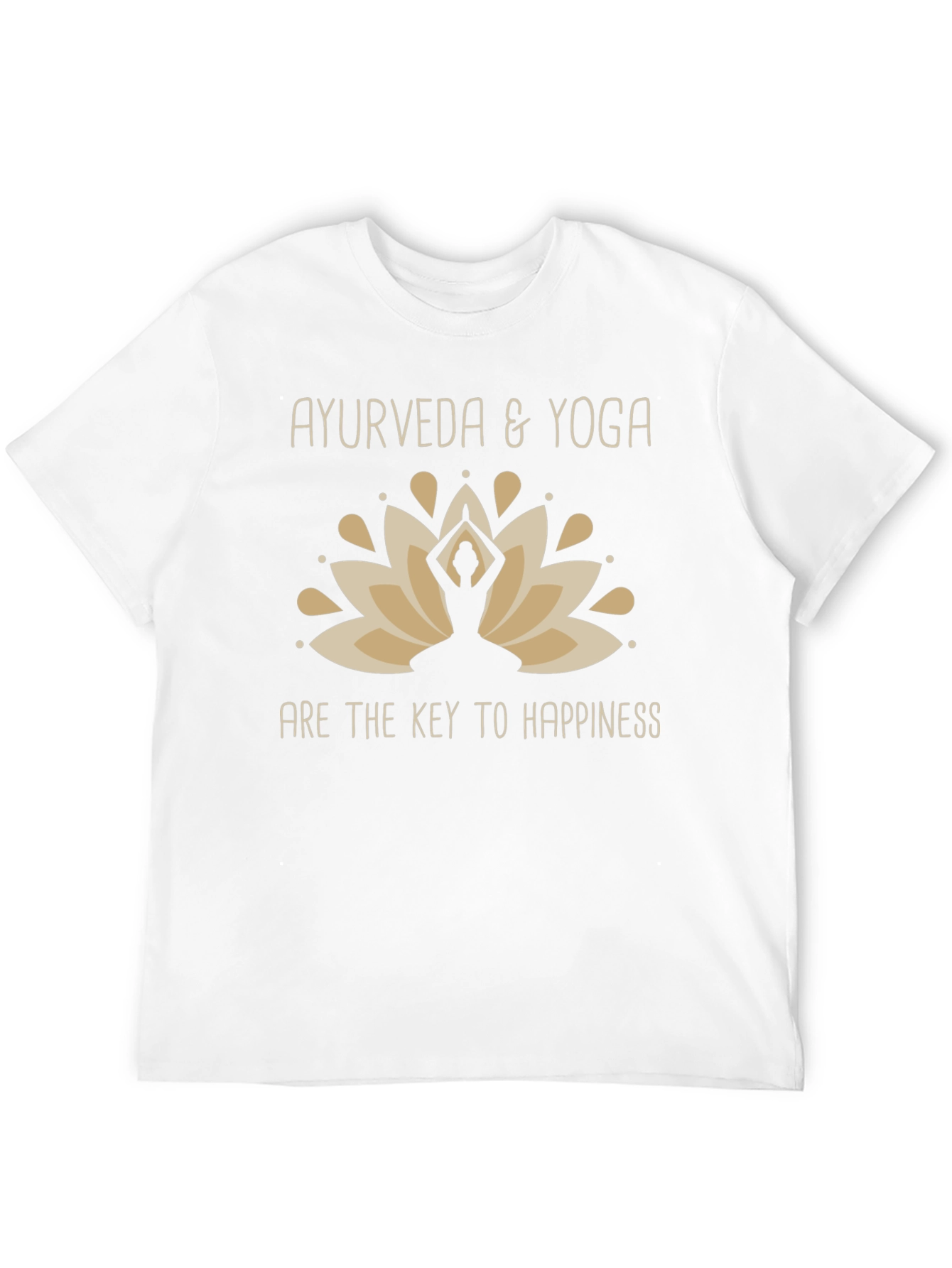 Ayurveda & Yoga Happiness Graphic Tee