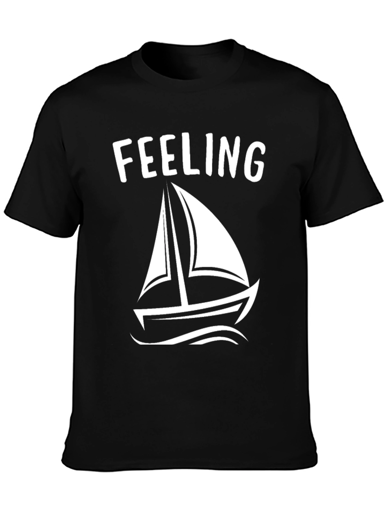 Feeling Nautical T-Shirt: Sailboat Graphic Tee