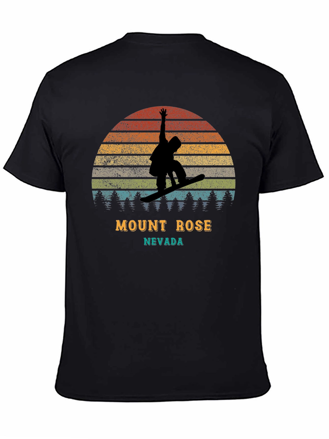 Mount Rose Nevada Snowboarder T-Shirt