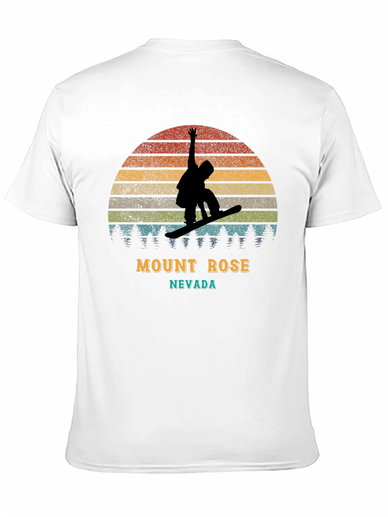 Mount Rose Nevada Snowboarder T-Shirt