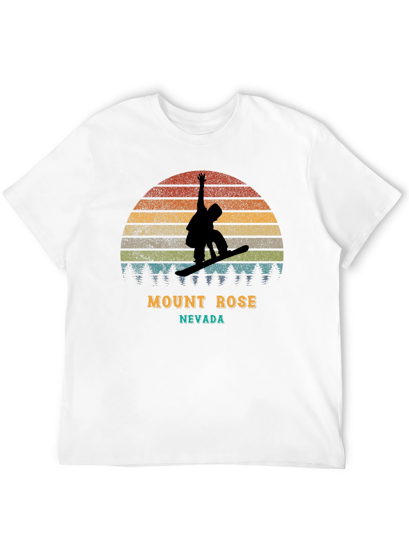 Mount Rose Nevada Snowboarder T-Shirt