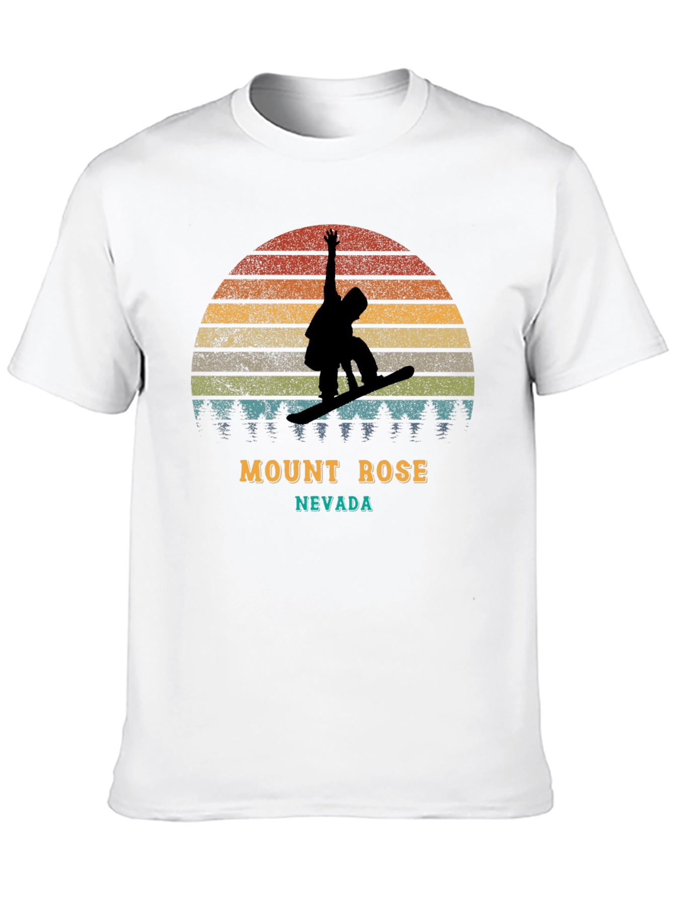 Mount Rose Nevada Snowboarder T-Shirt