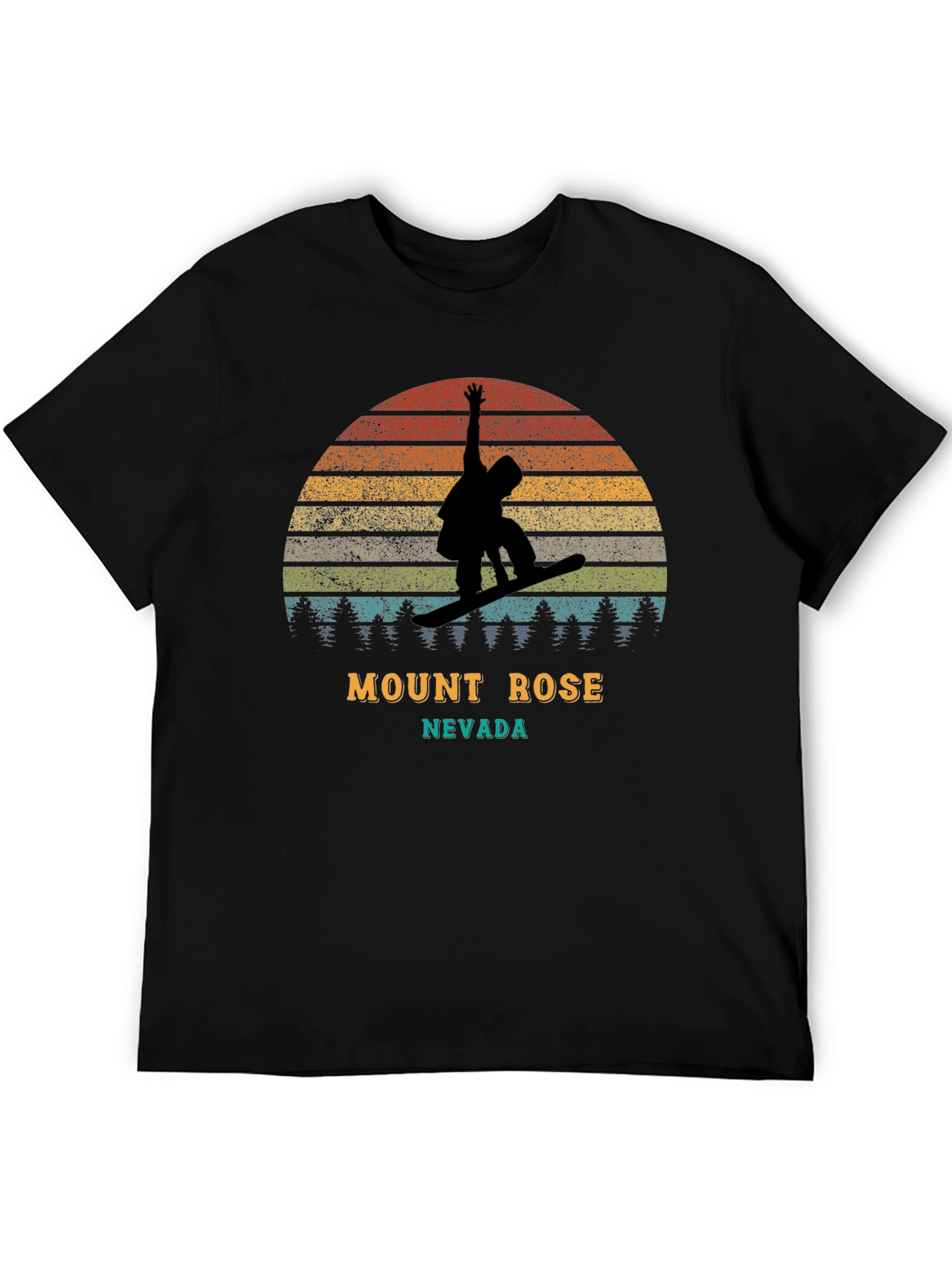 Mount Rose Nevada Snowboarder T-Shirt