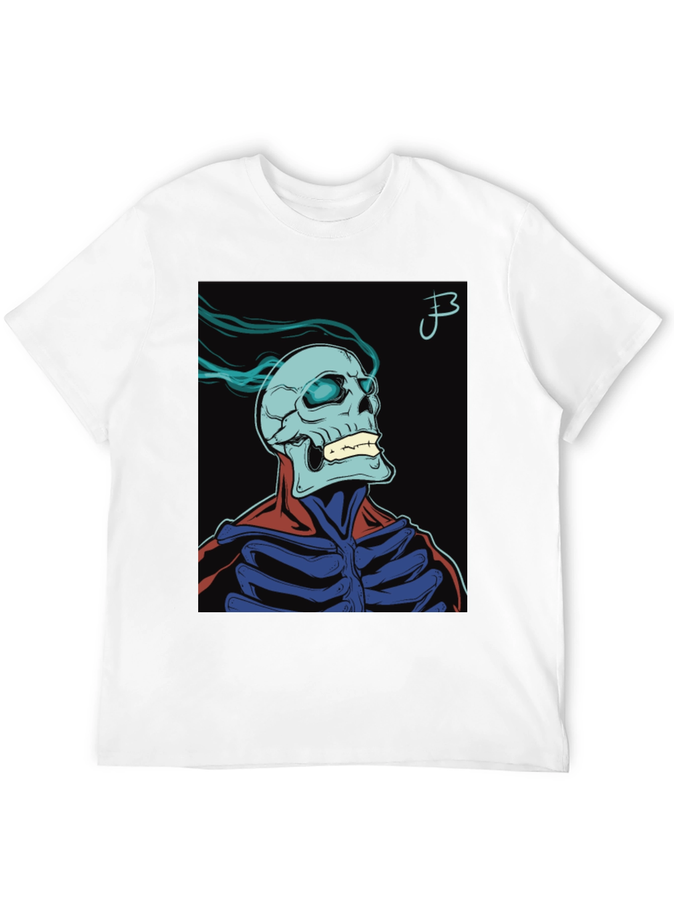 Skull Graphic Print T-Shirt