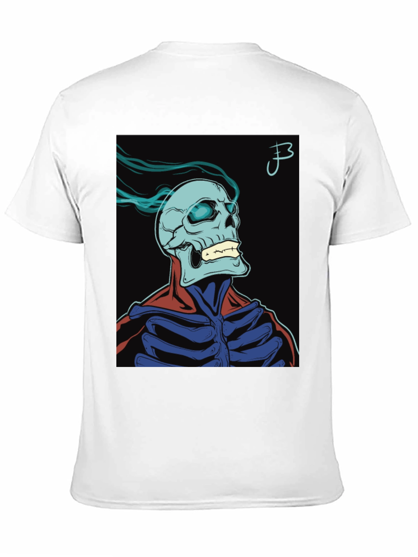 Skull Graphic Print T-Shirt