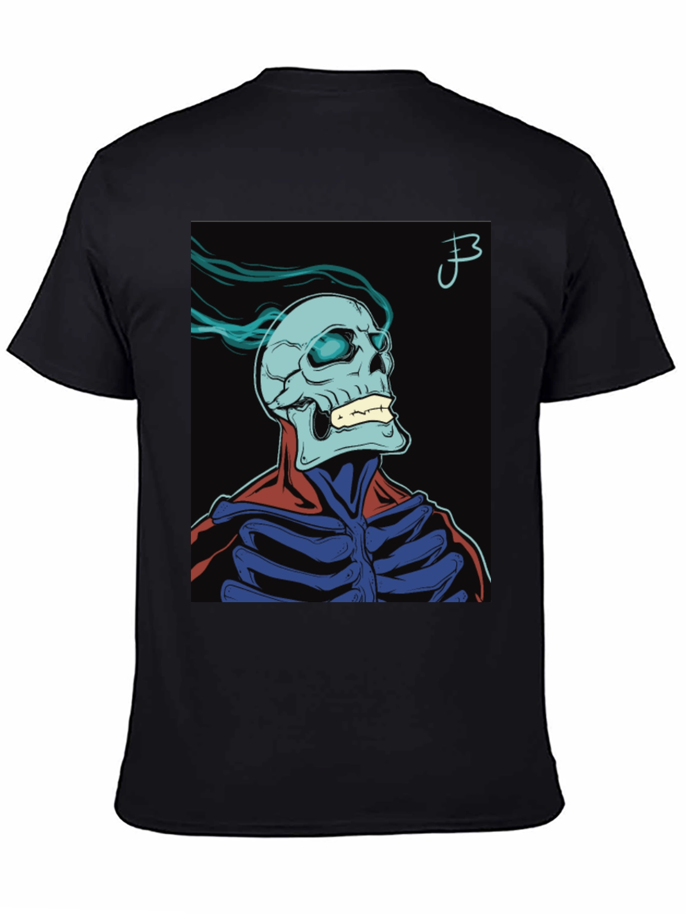 Skull Graphic Print T-Shirt