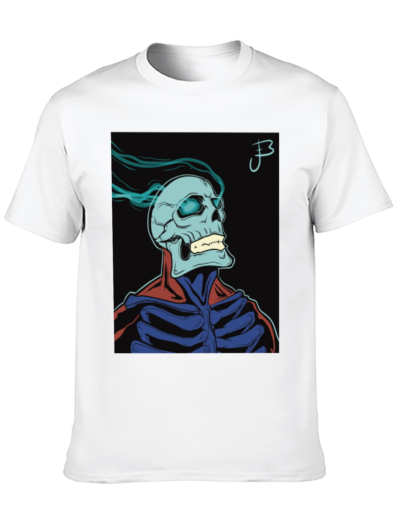 Skull Graphic Print T-Shirt