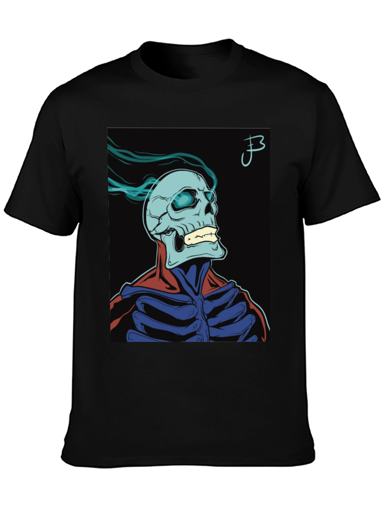 Skull Graphic Print T-Shirt