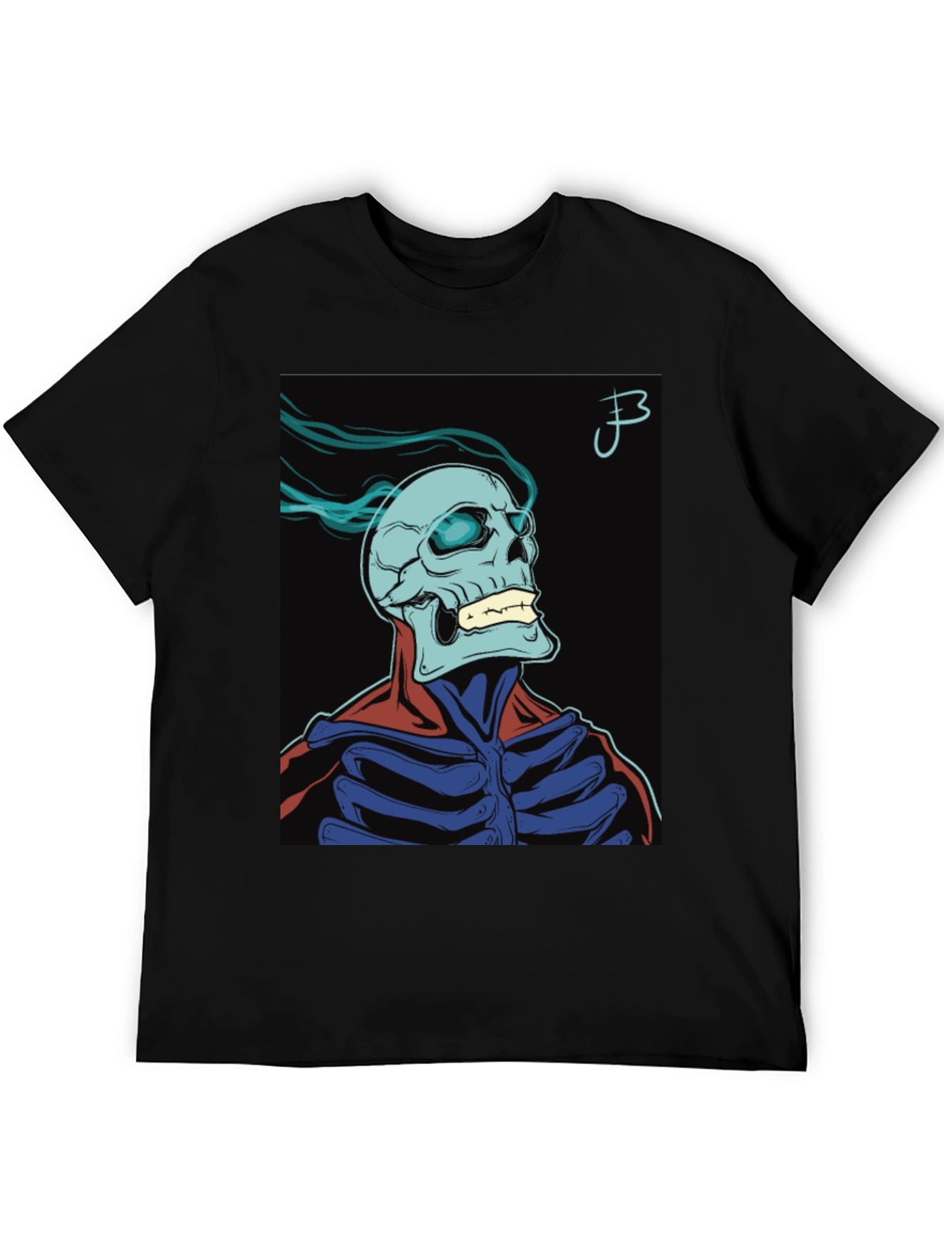 Skull Graphic Print T-Shirt
