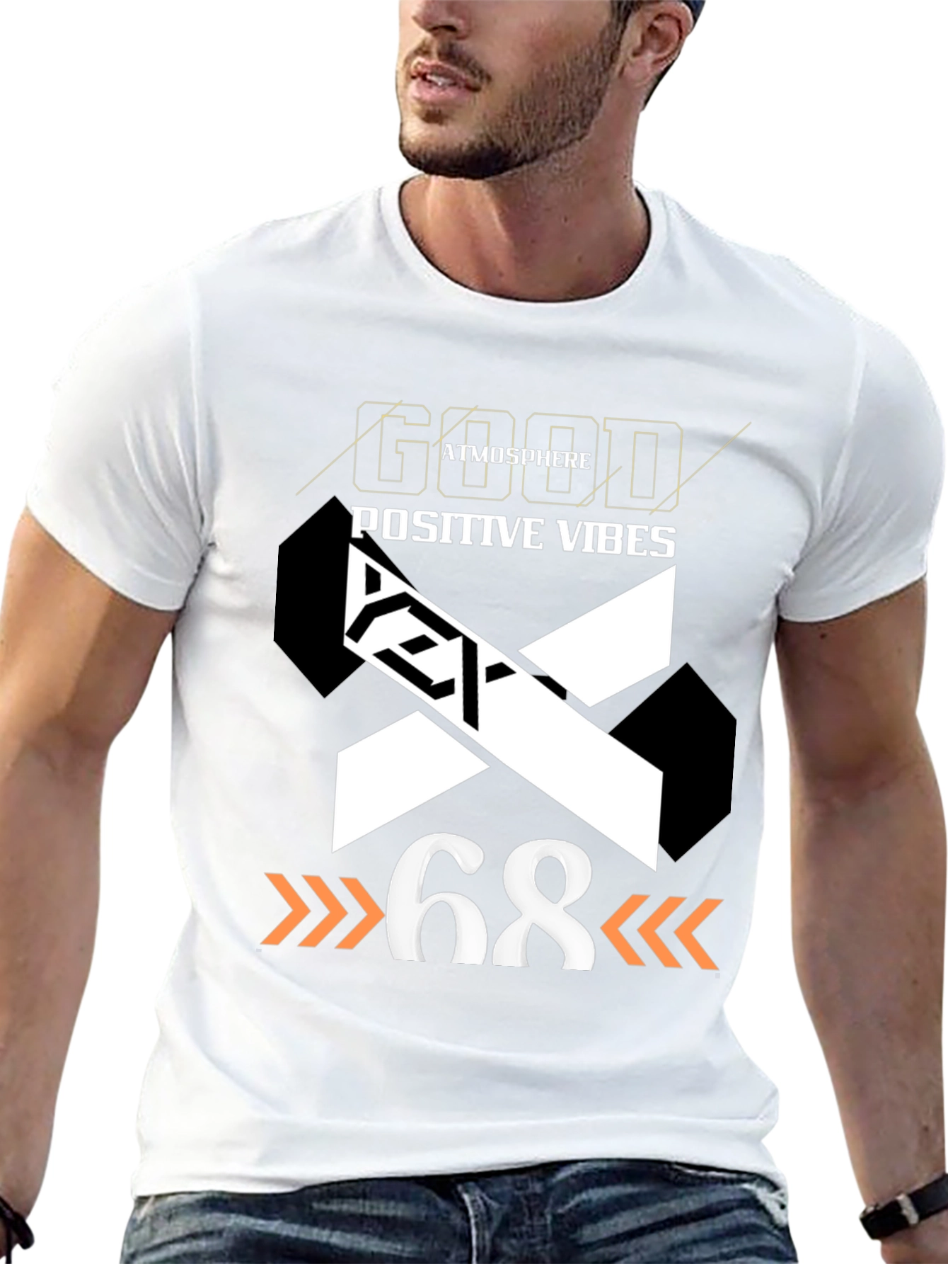 Good Atmosphere Positive Vibes Graphic Tee