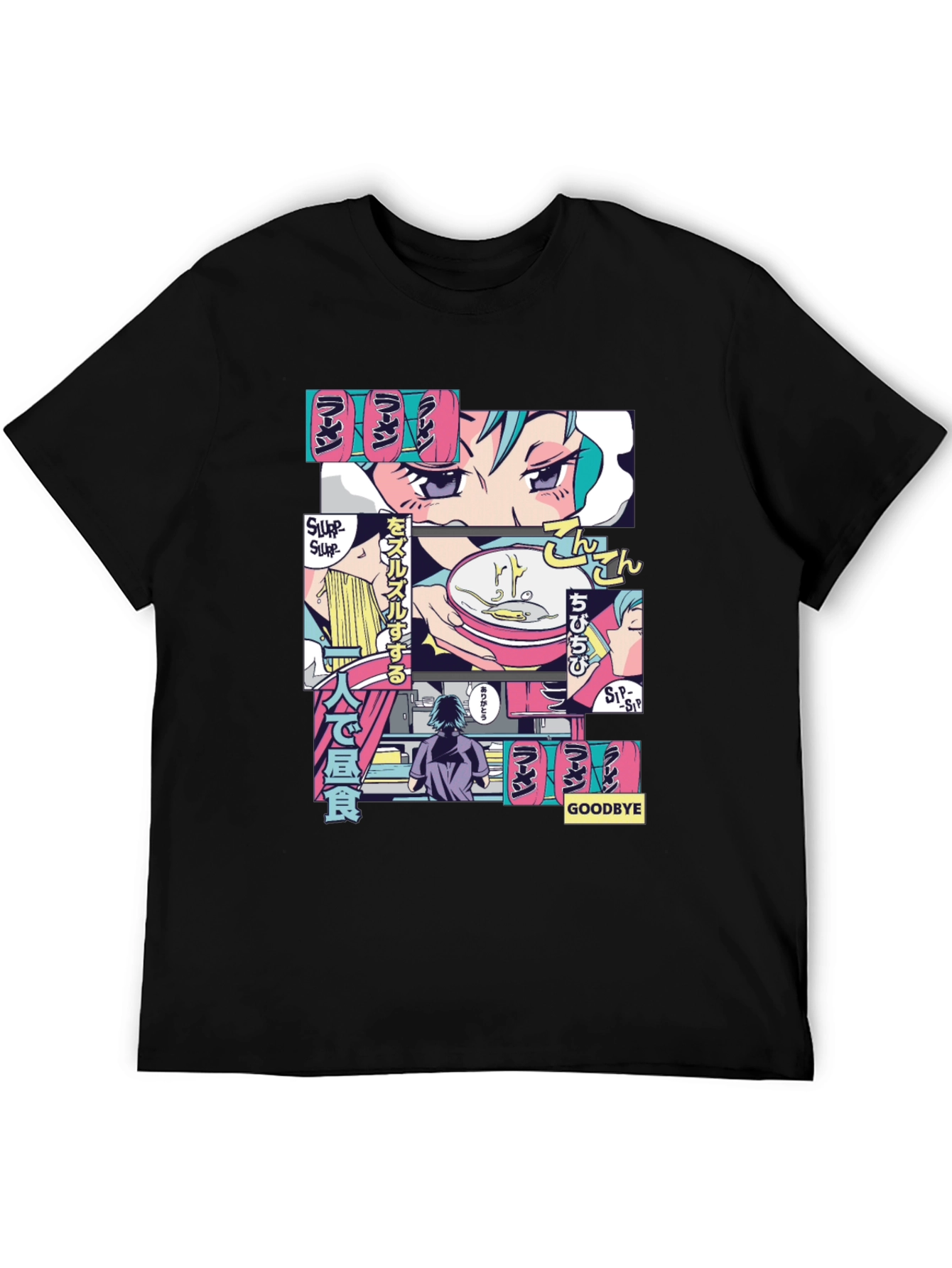 Anime Ramen T-Shirt - Slurp It Up!