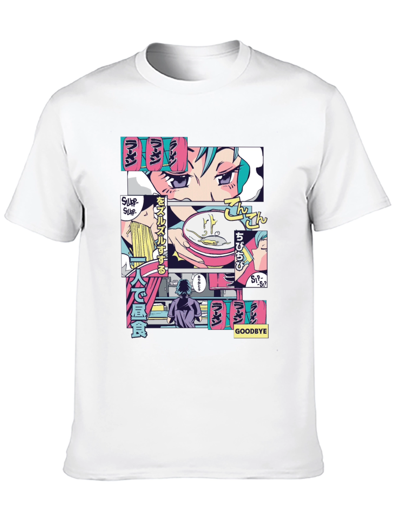 Anime Ramen T-Shirt - Slurp It Up!