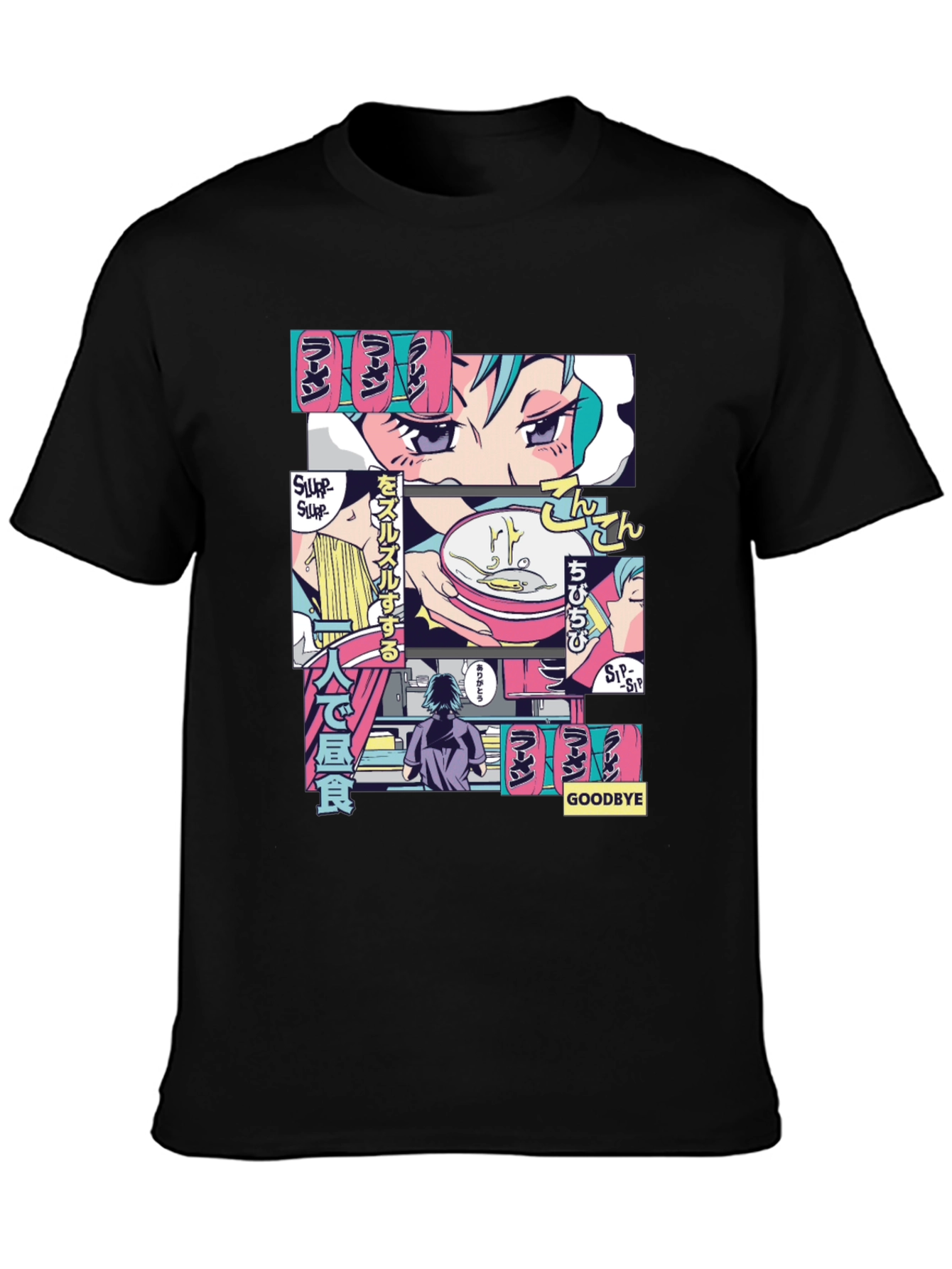 Anime Ramen T-Shirt - Slurp It Up!