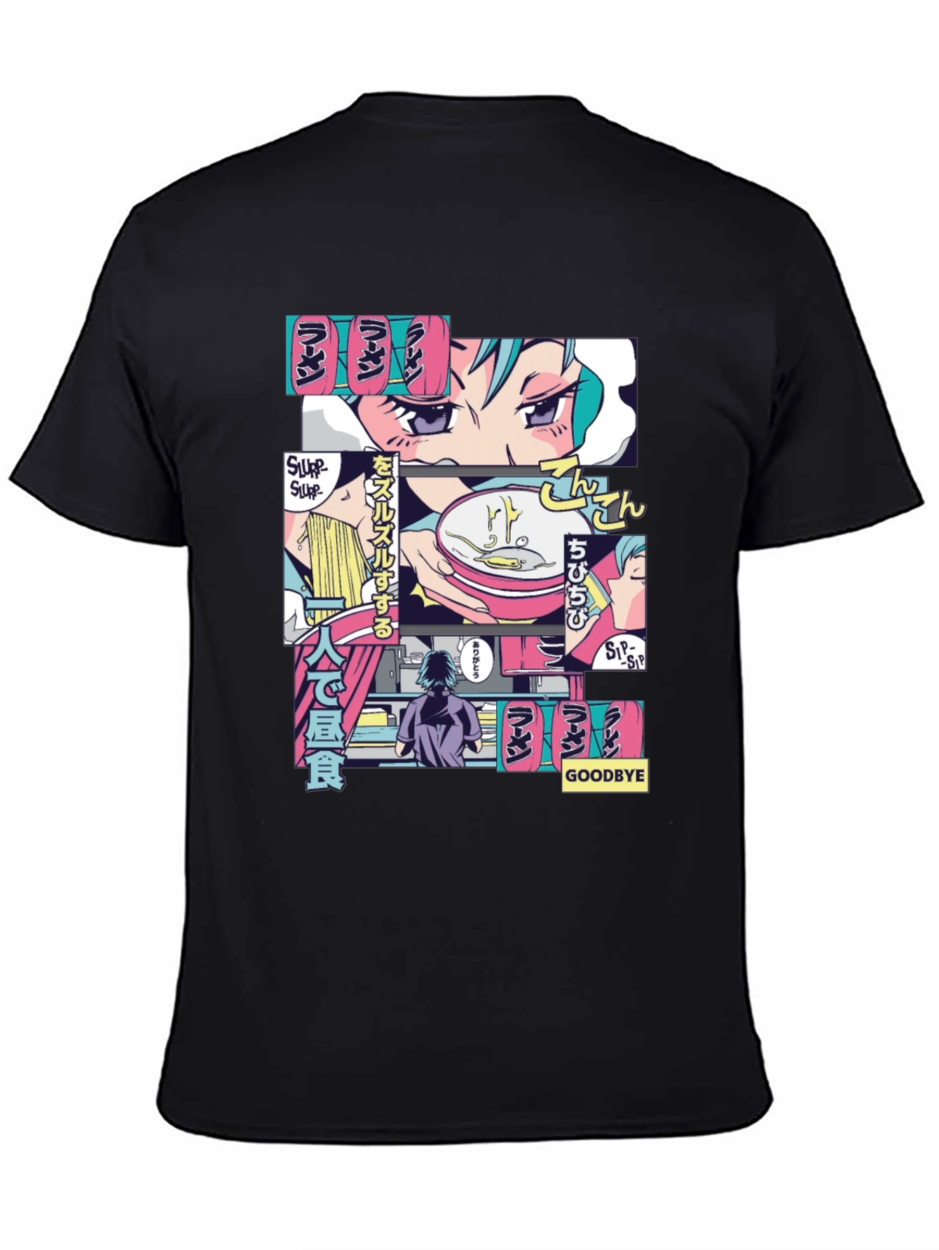Anime Ramen T-Shirt - Slurp It Up!