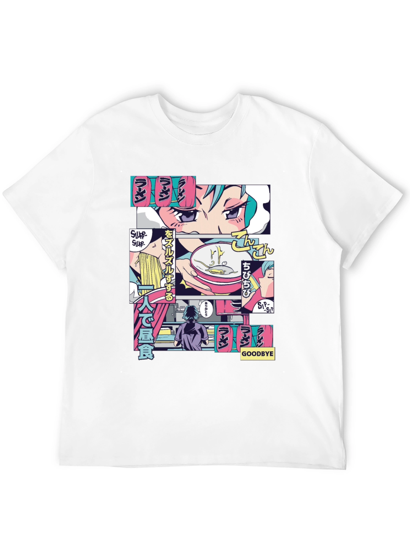 Anime Ramen T-Shirt - Slurp It Up!