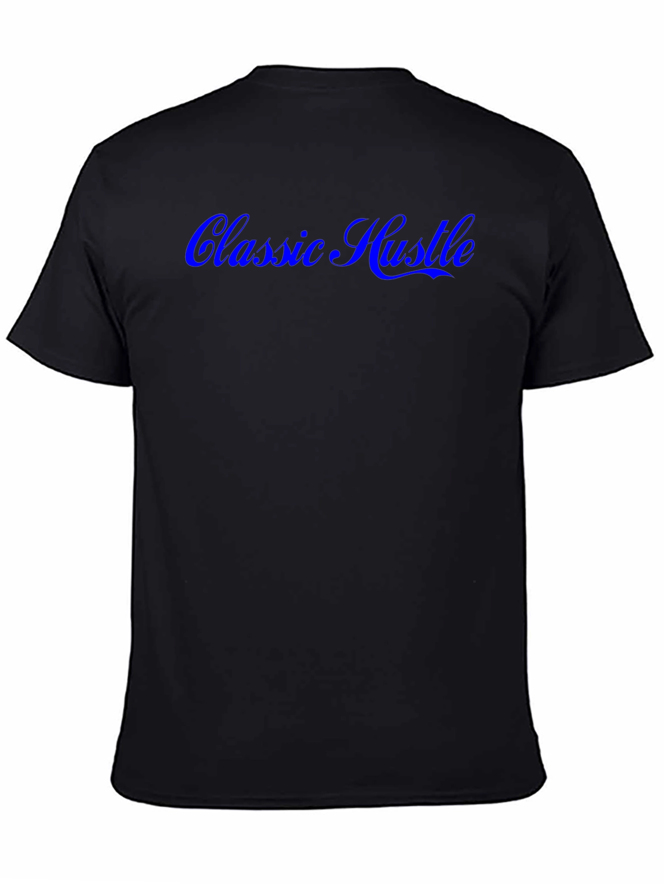 Classic Hustle Black Graphic Tee