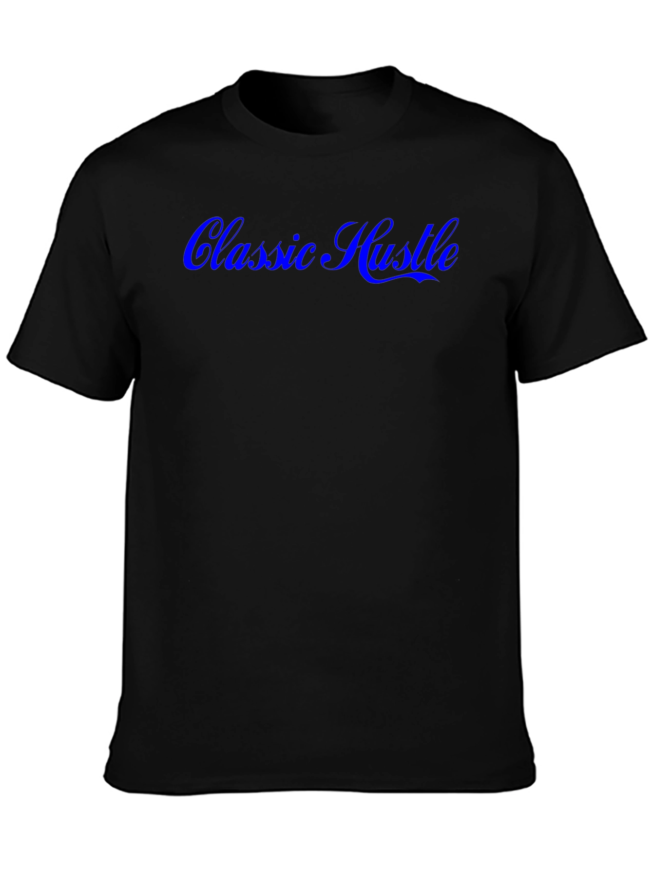Classic Hustle Black Graphic Tee