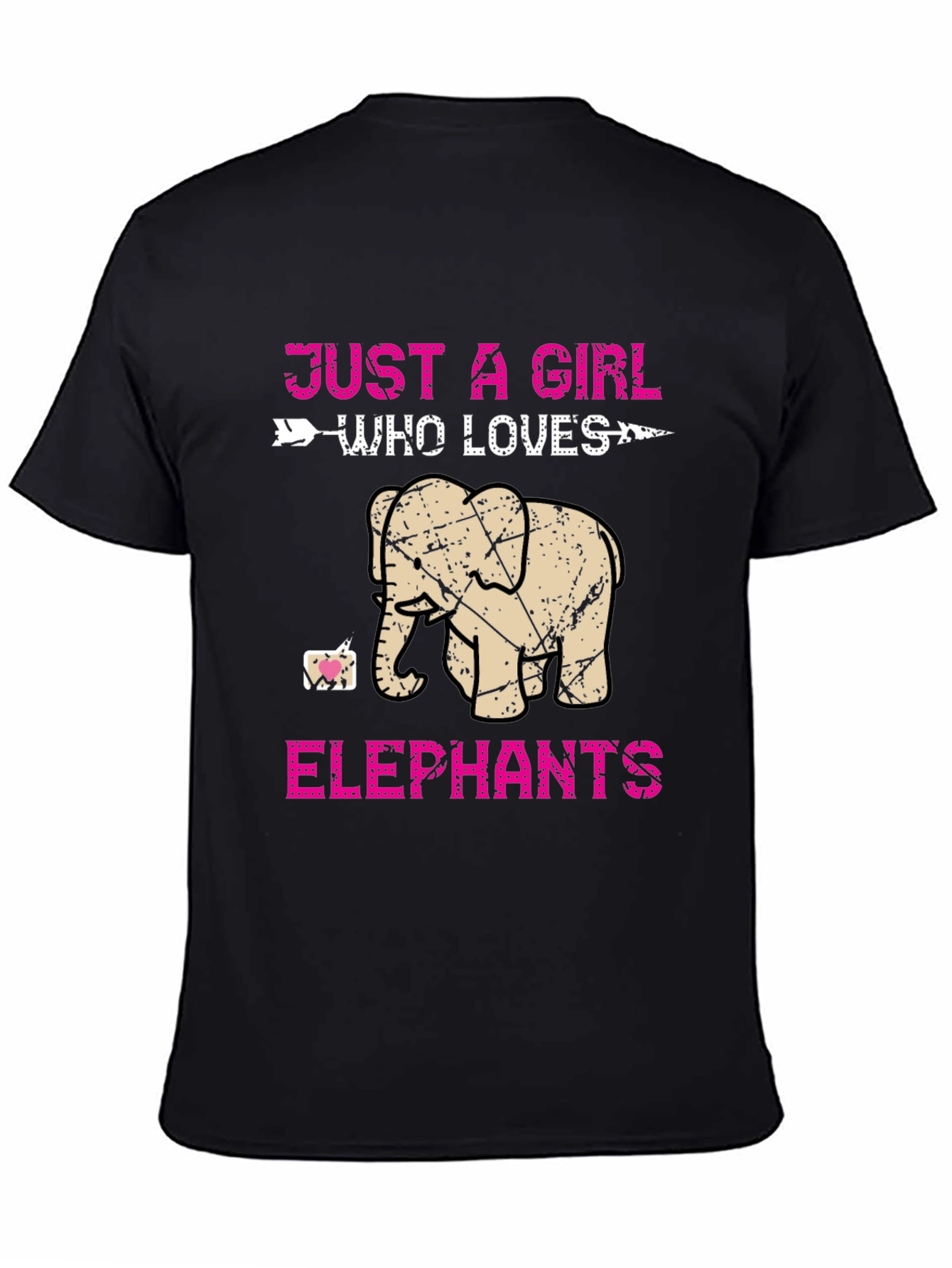 Just A Girl Who Loves Elephants T-Shirt