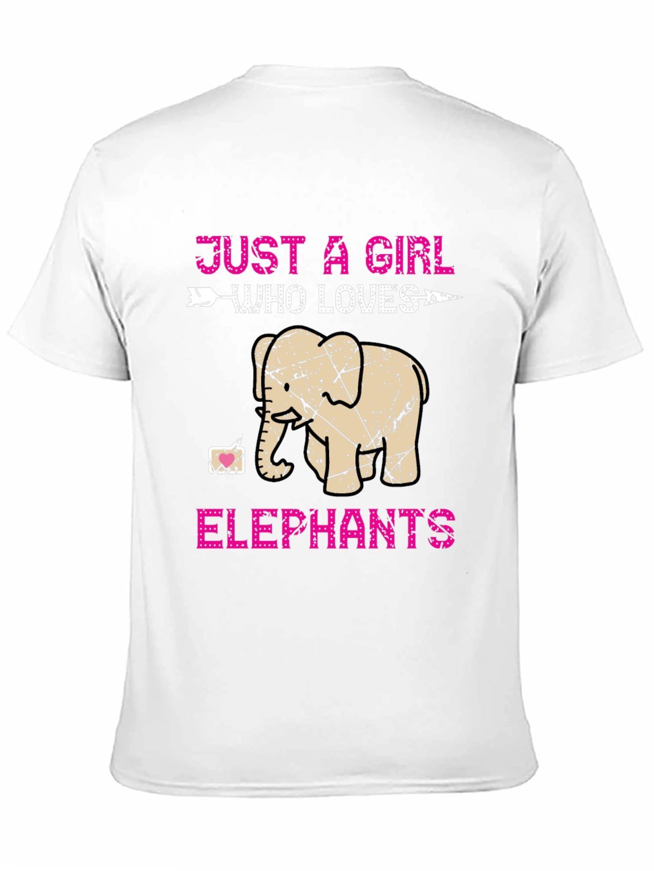 Just A Girl Who Loves Elephants T-Shirt