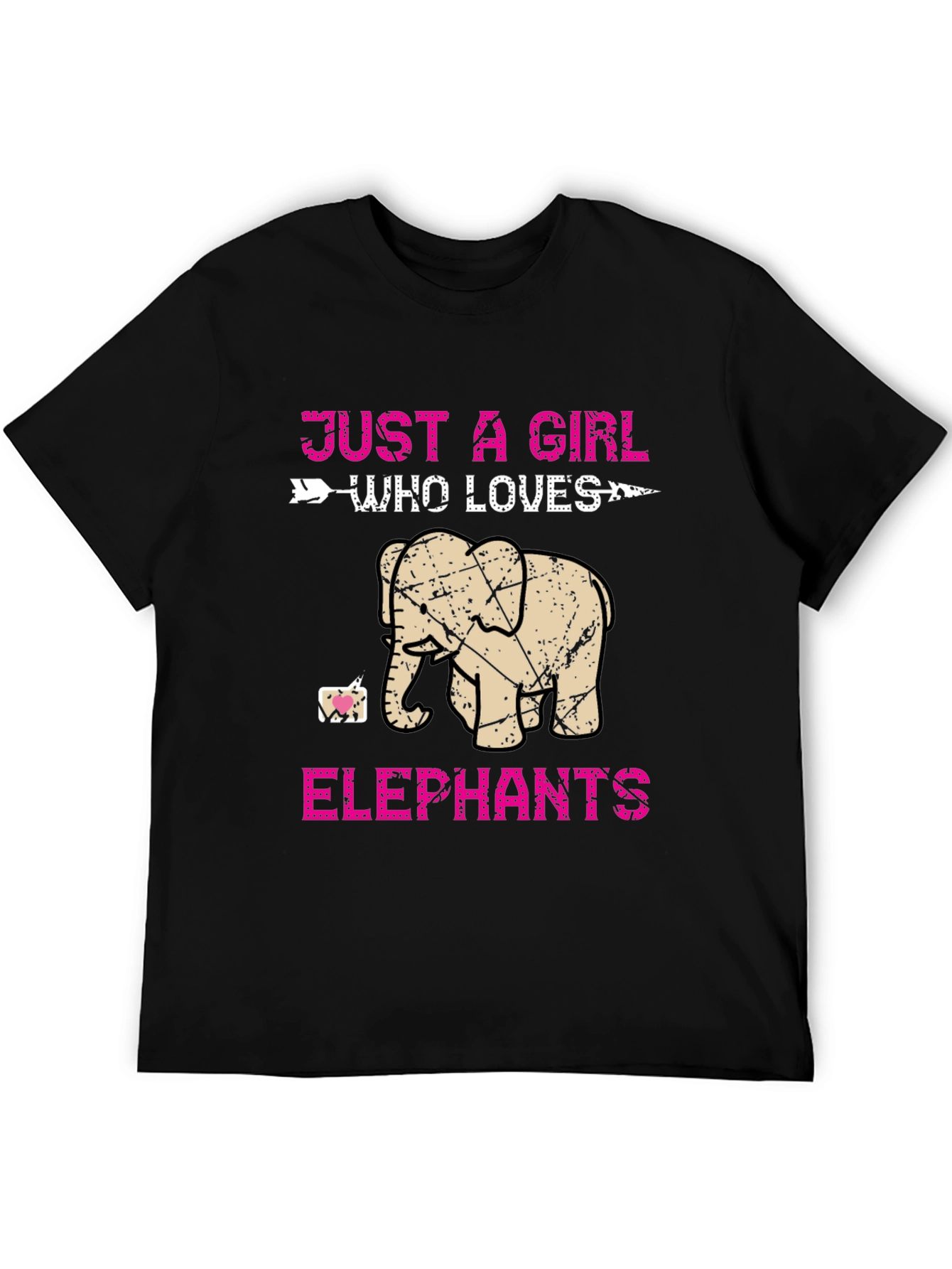 Just A Girl Who Loves Elephants T-Shirt