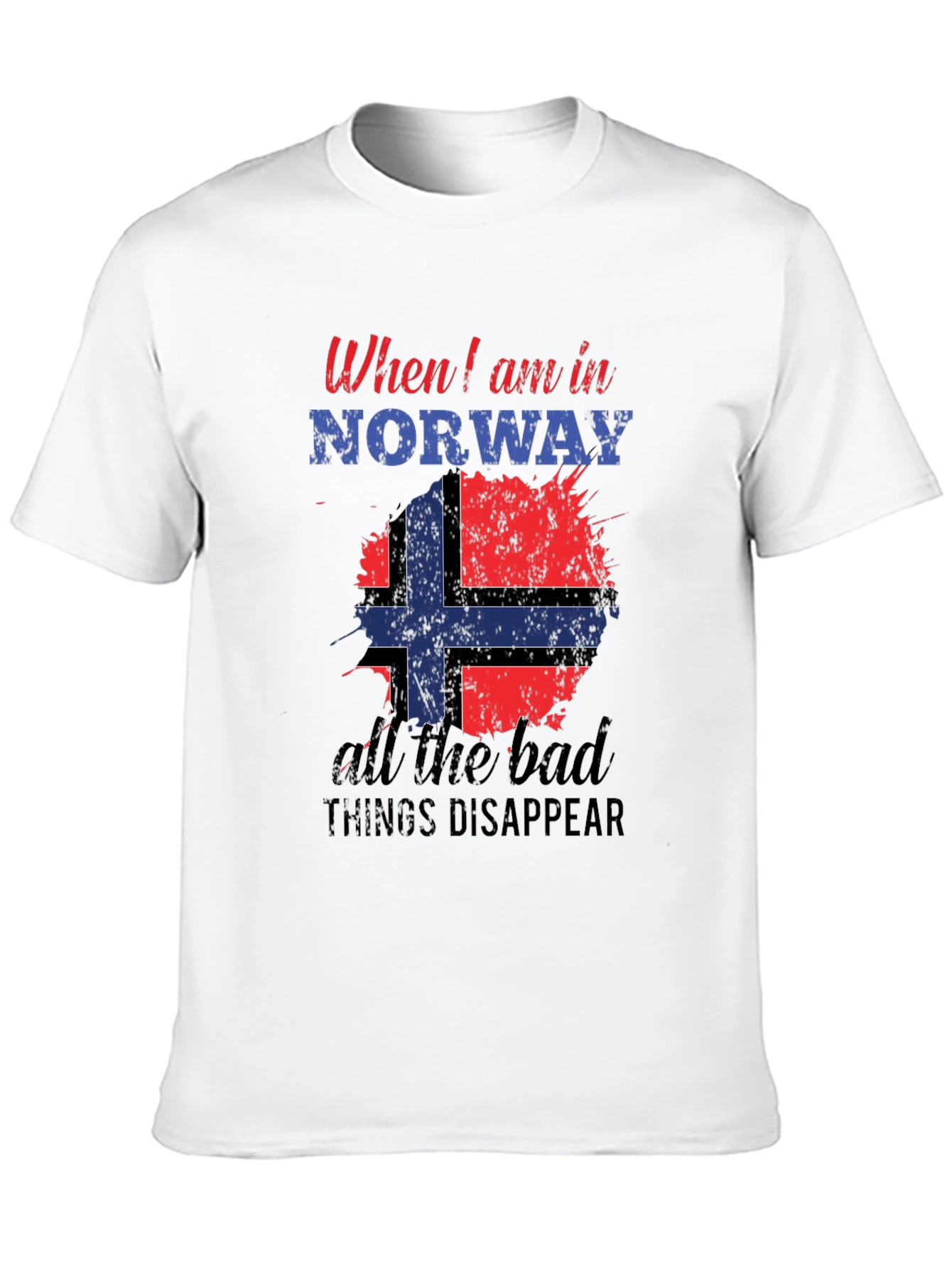 Norway T-Shirt: Bad Things Disappear