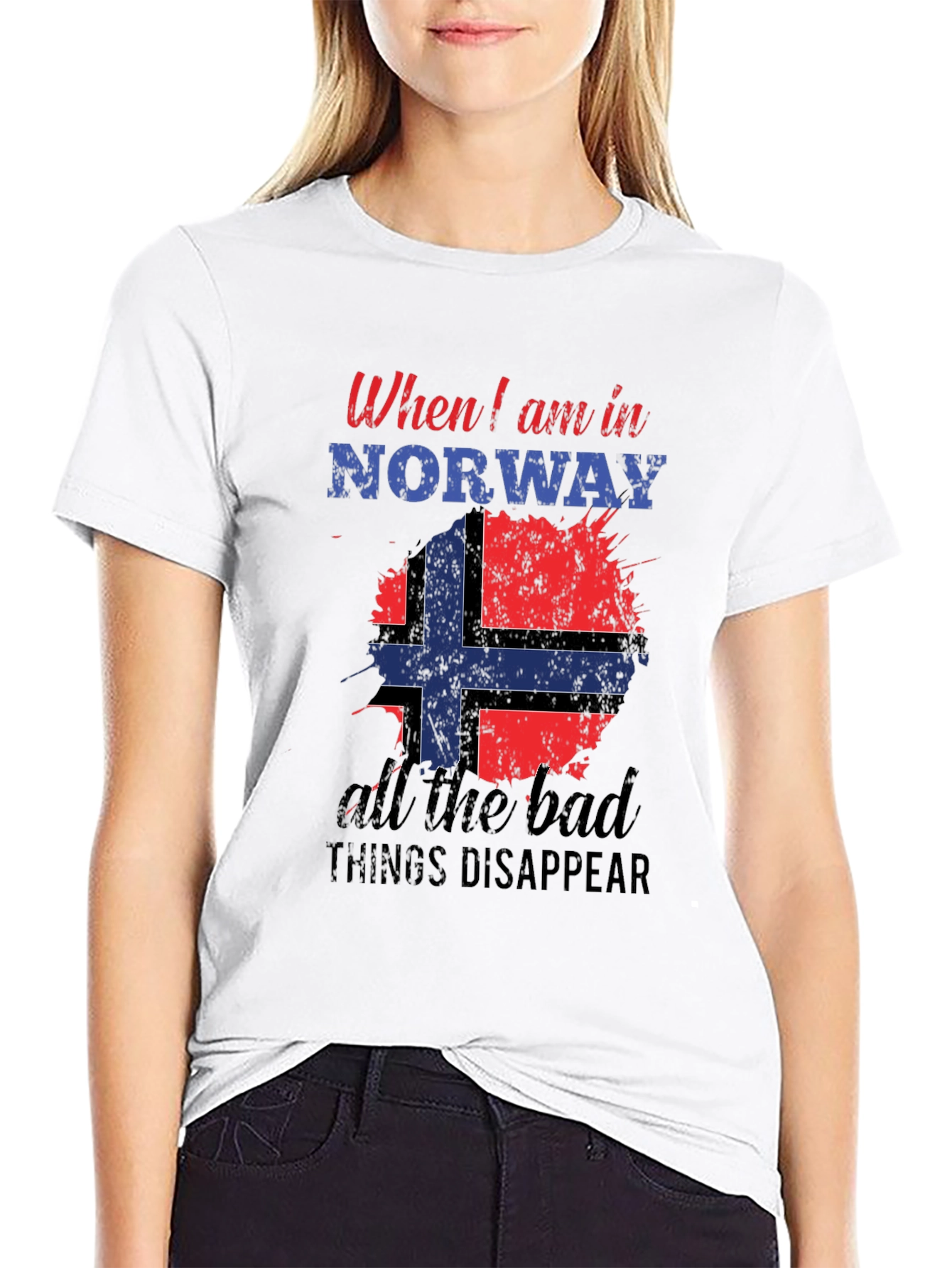 Norway T-Shirt: Bad Things Disappear