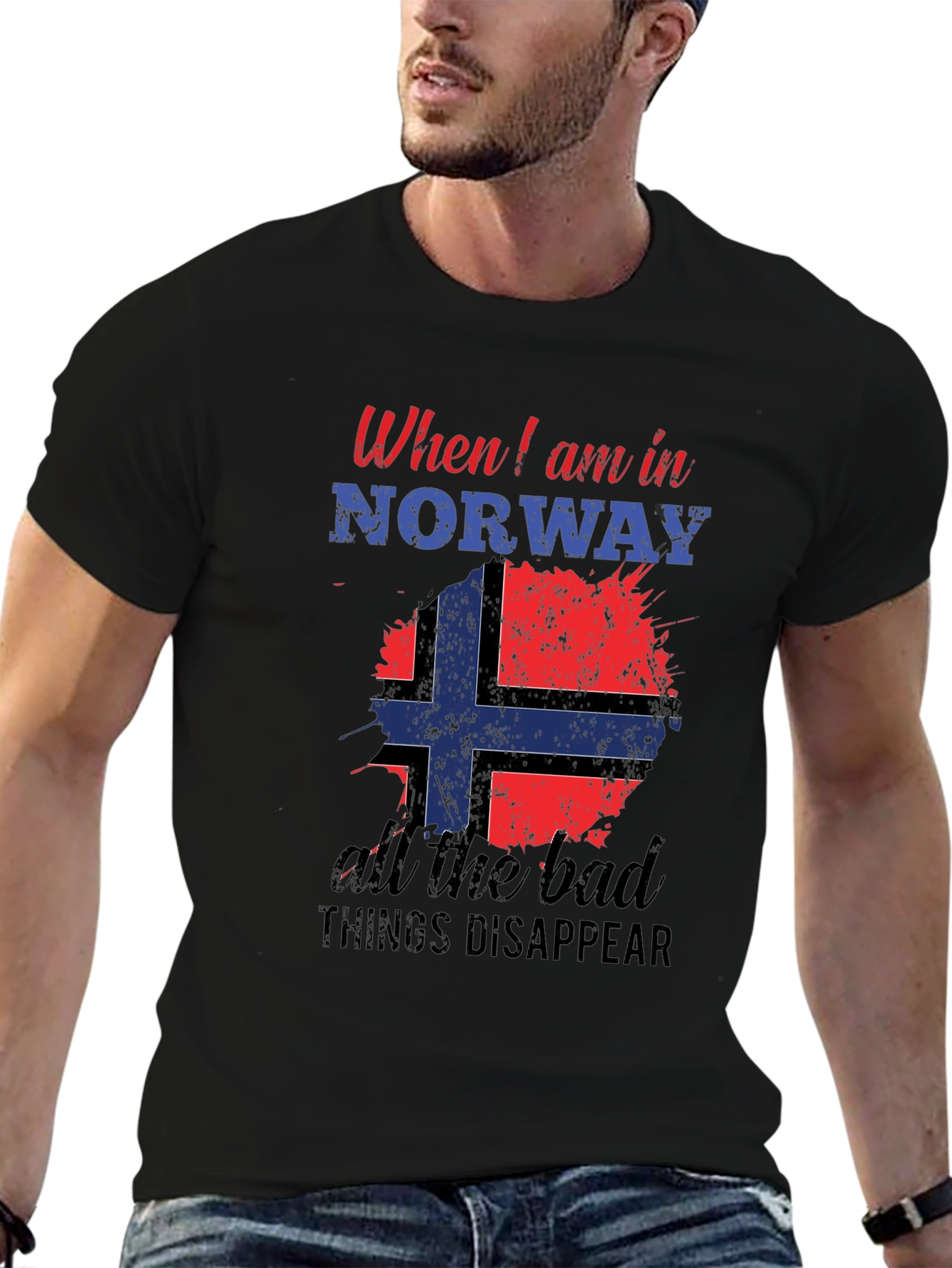 Norway T-Shirt: Bad Things Disappear
