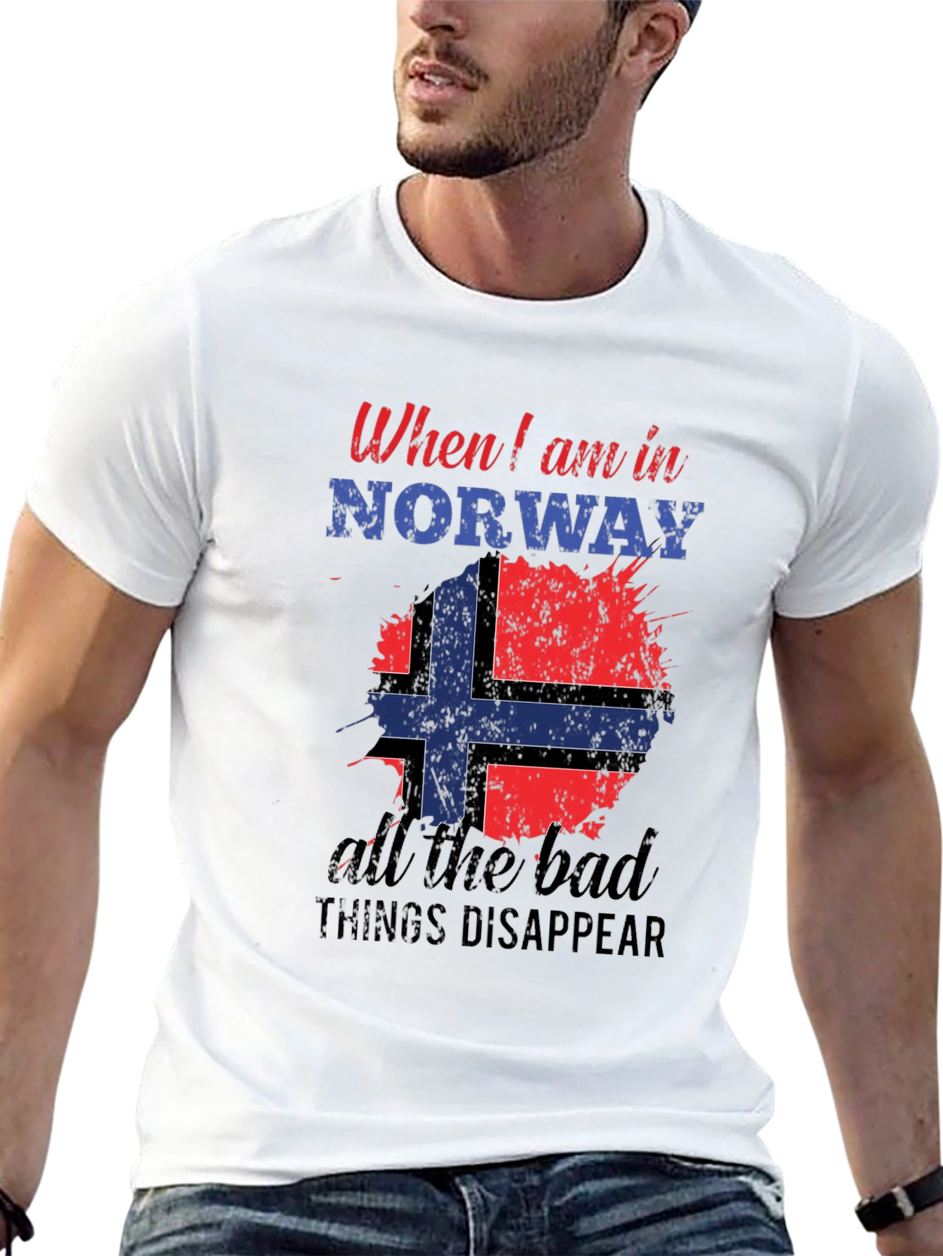 Norway T-Shirt: Bad Things Disappear