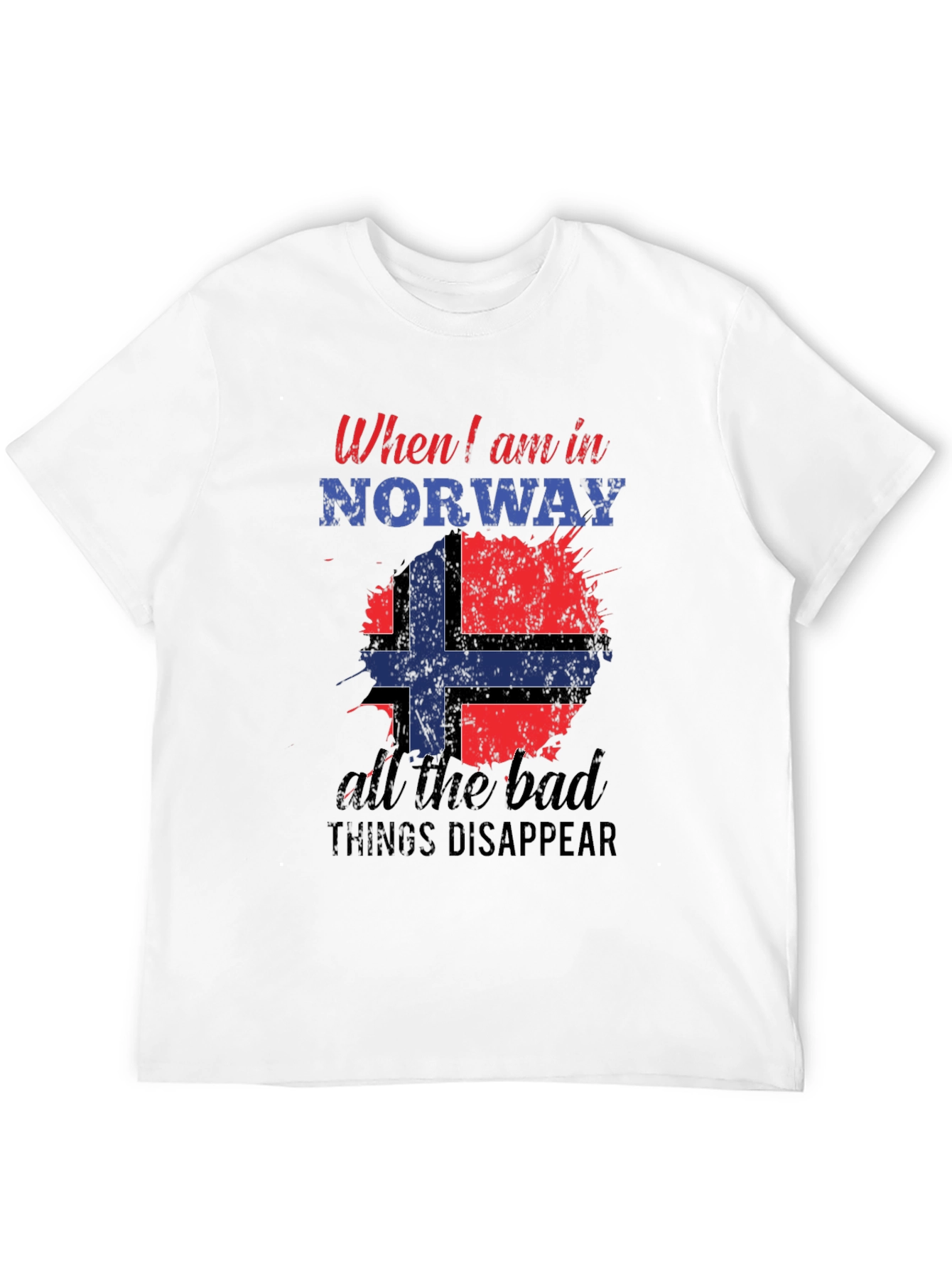 Norway T-Shirt: Bad Things Disappear