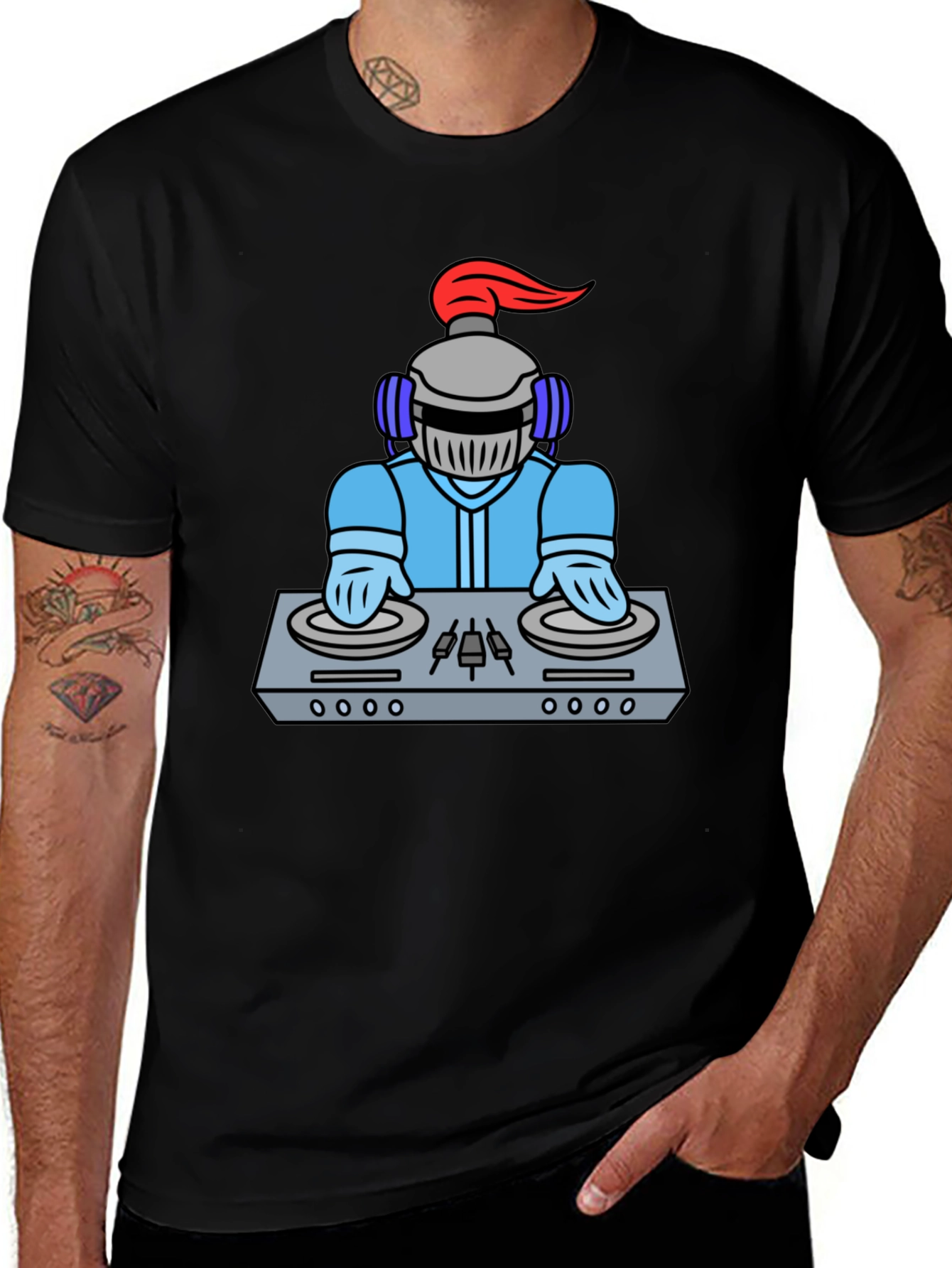 DJ Knight Black T-Shirt