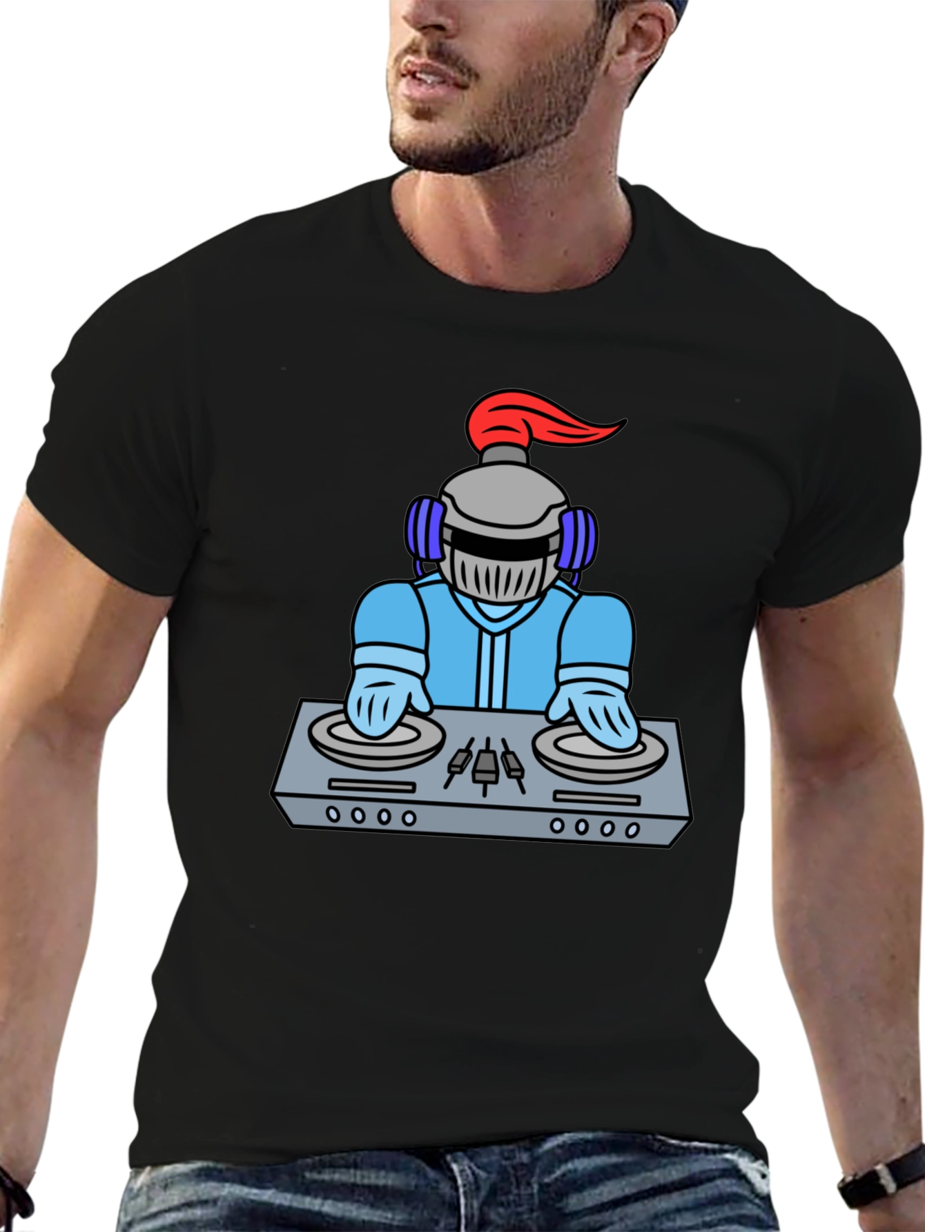 DJ Knight Black T-Shirt