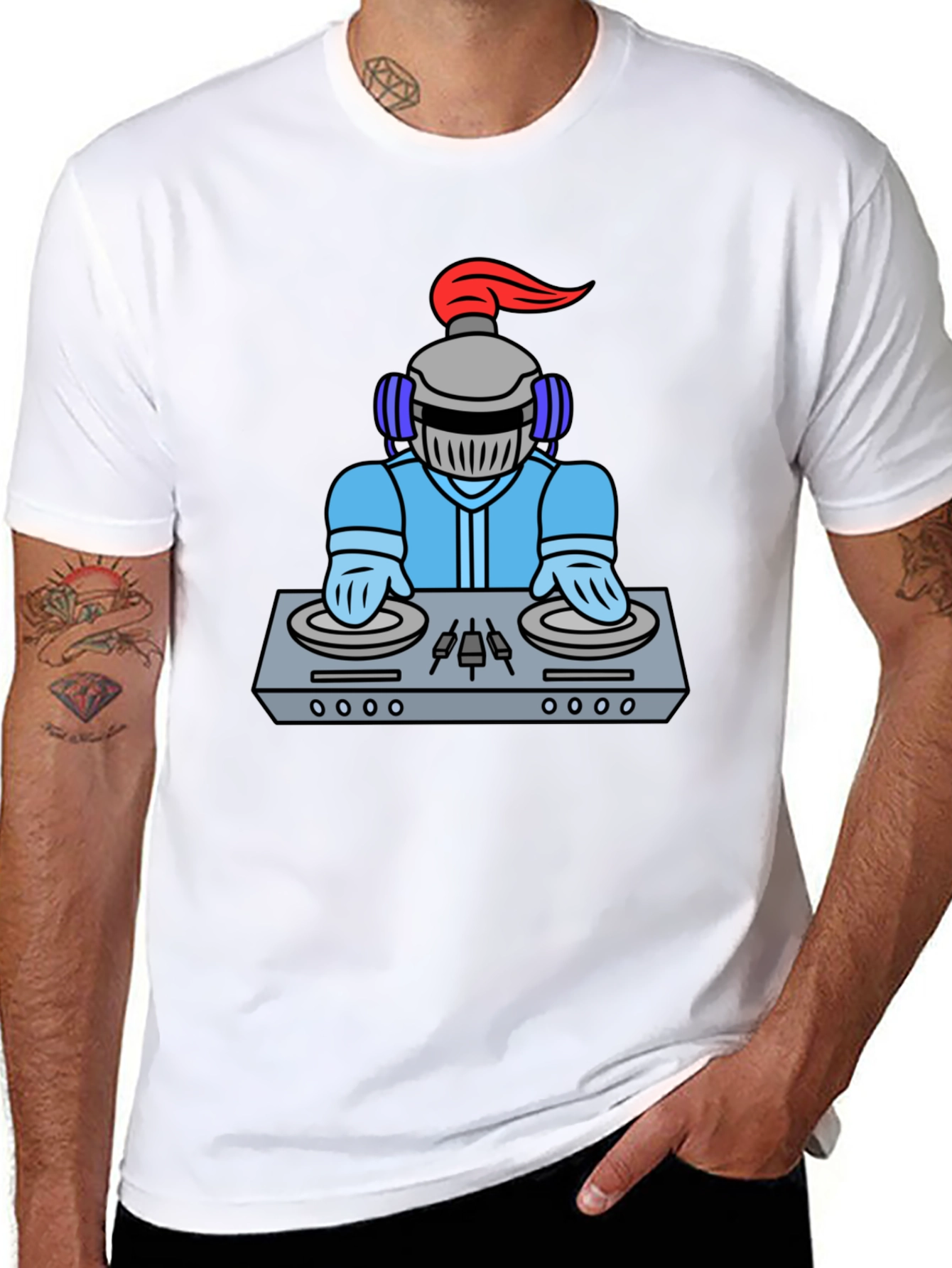 DJ Knight Black T-Shirt