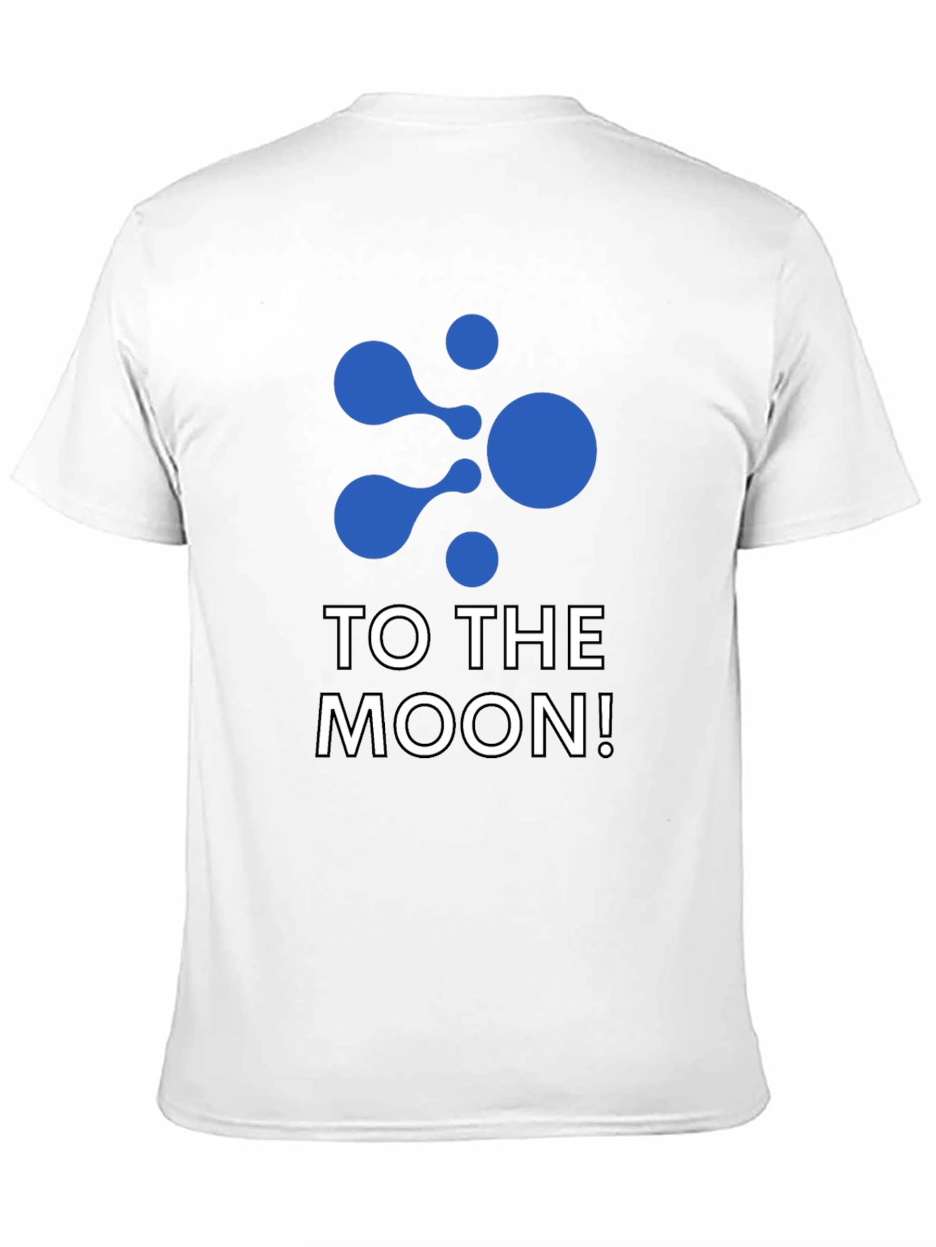 To The Moon Black T-Shirt