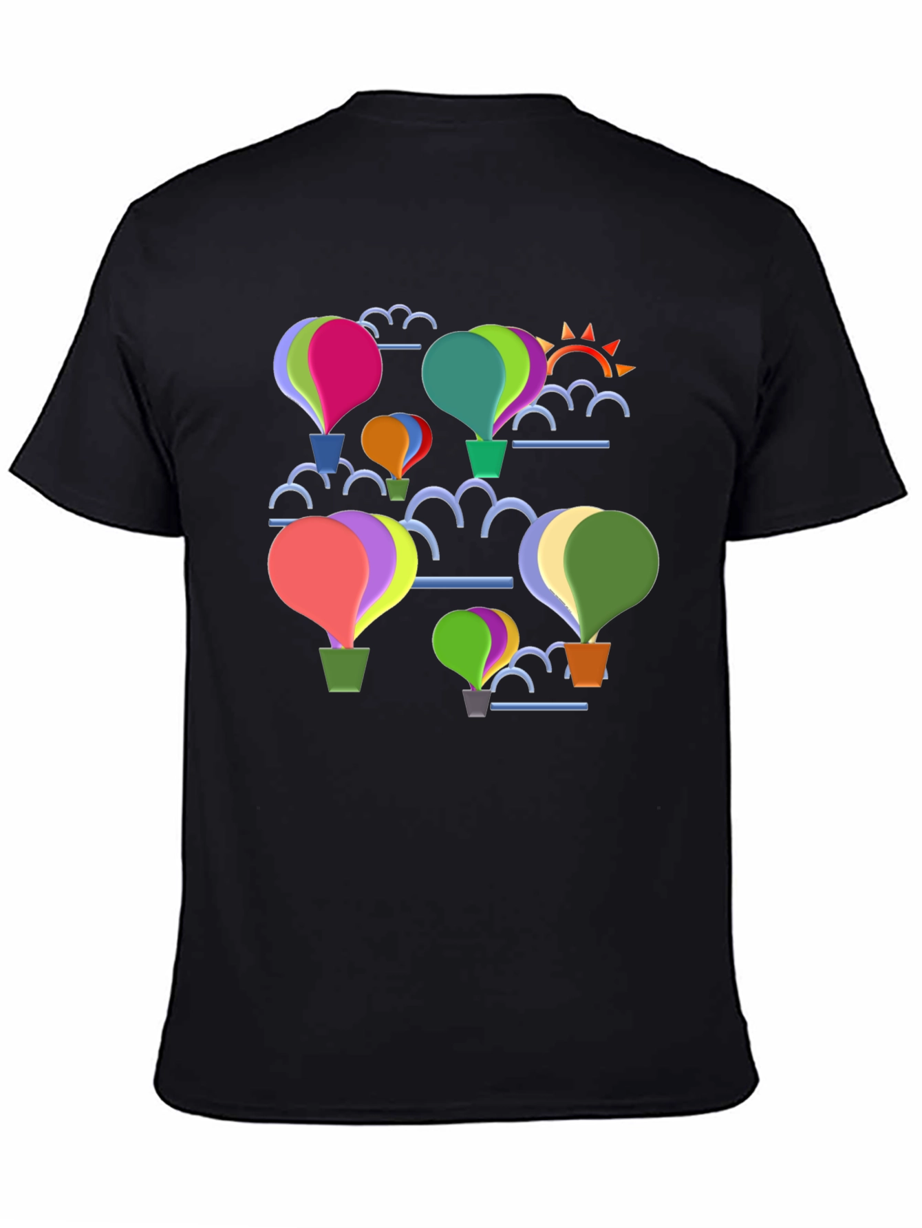 Balloon Graphic Tee - Whimsical Design