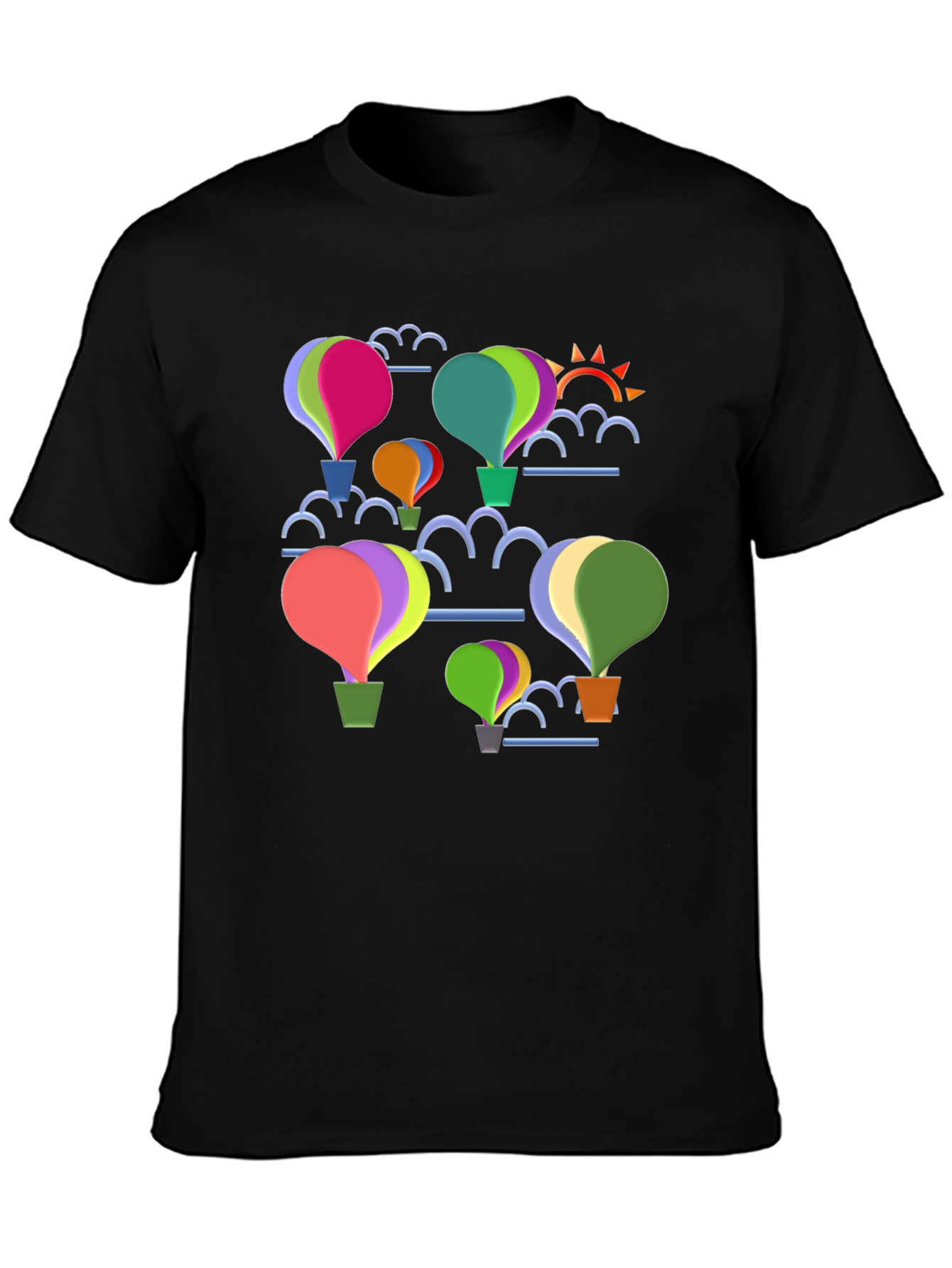 Balloon Graphic Tee - Whimsical Design