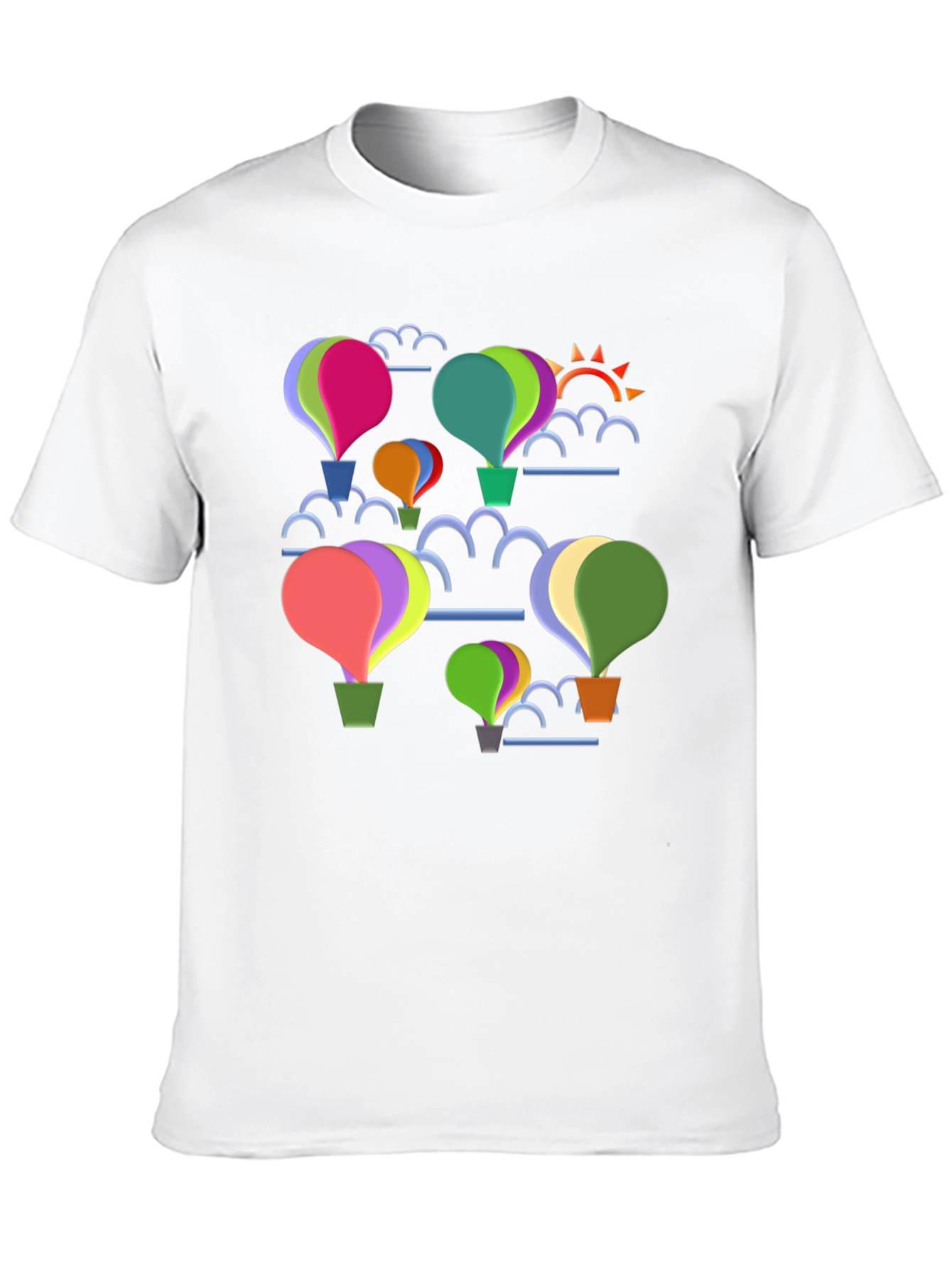 Balloon Graphic Tee - Whimsical Design