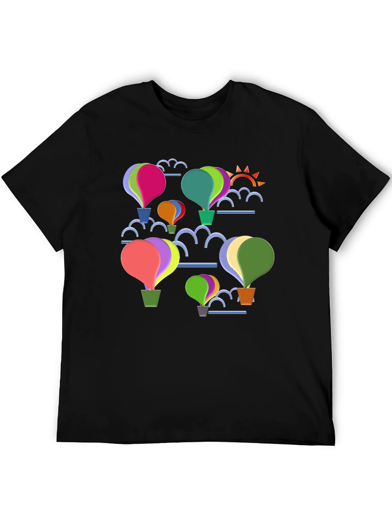 Balloon Graphic Tee - Whimsical Design