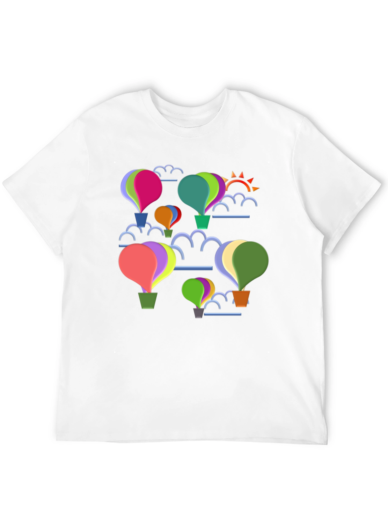 Balloon Graphic Tee - Whimsical Design
