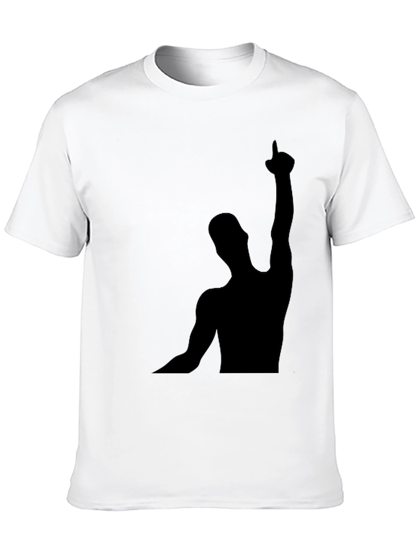 Silhouette Man Graphic T-Shirt