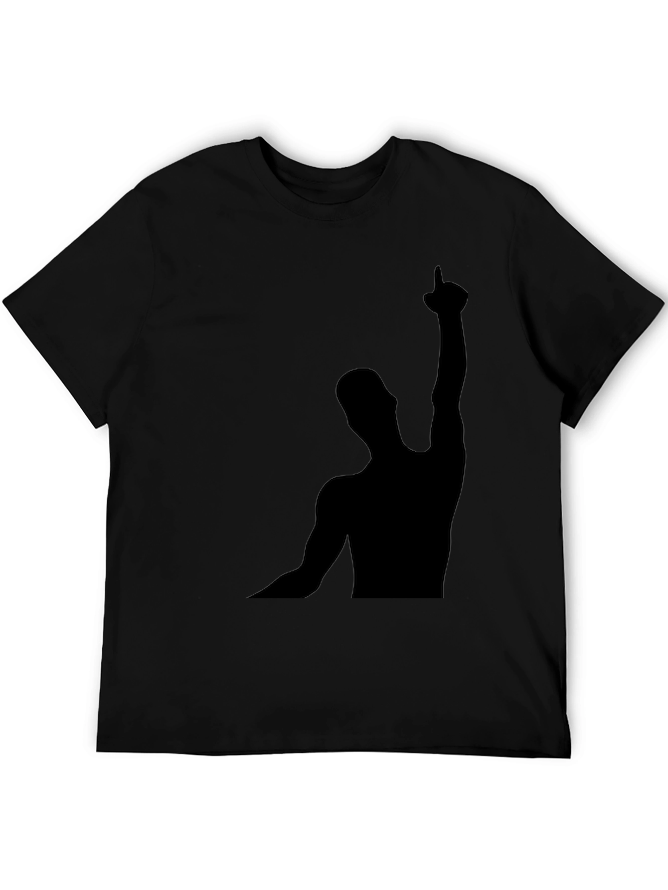 Silhouette Man Graphic T-Shirt